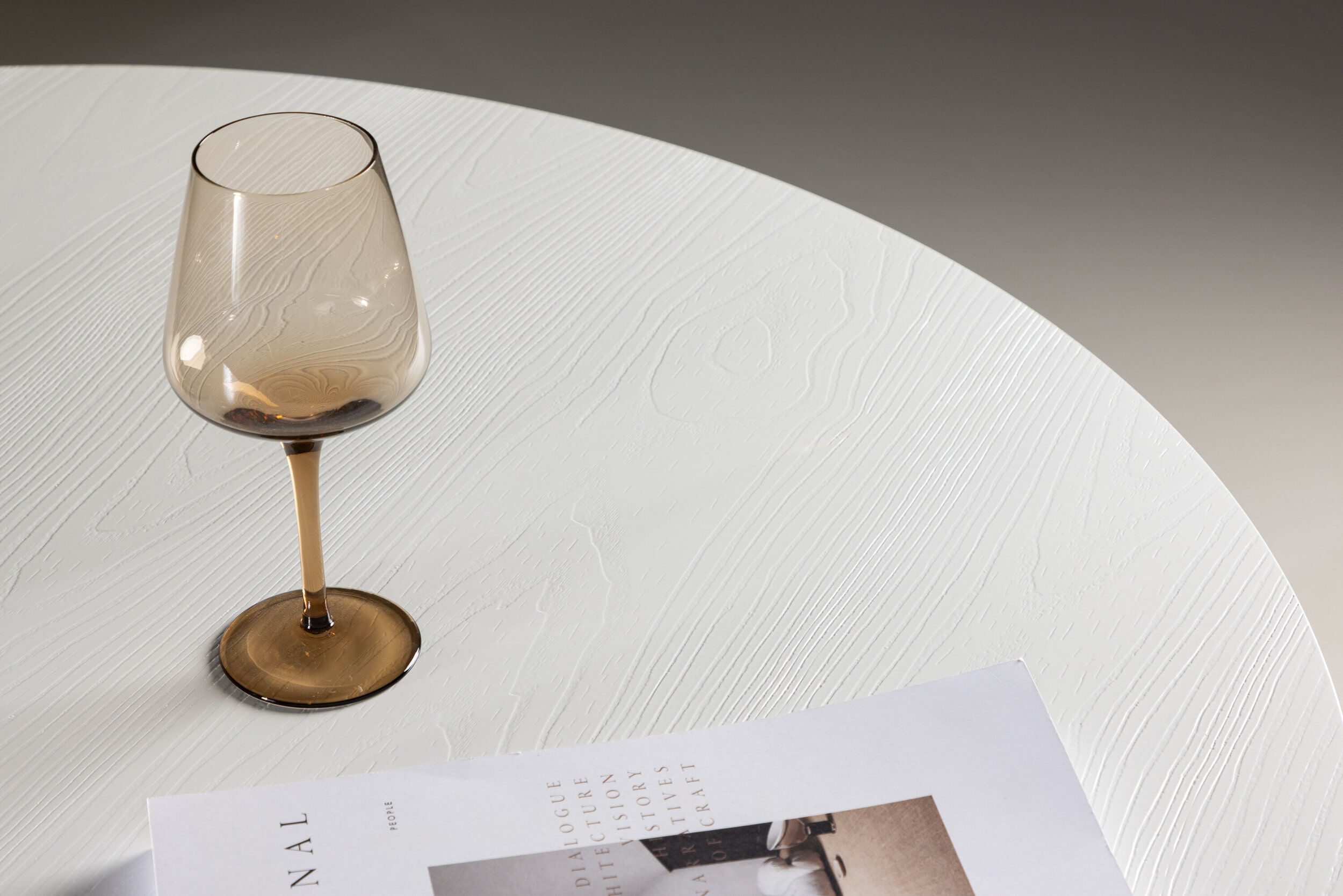 Nohr Ronde Eettafel 'Adrin' 110cm, kleur Wit