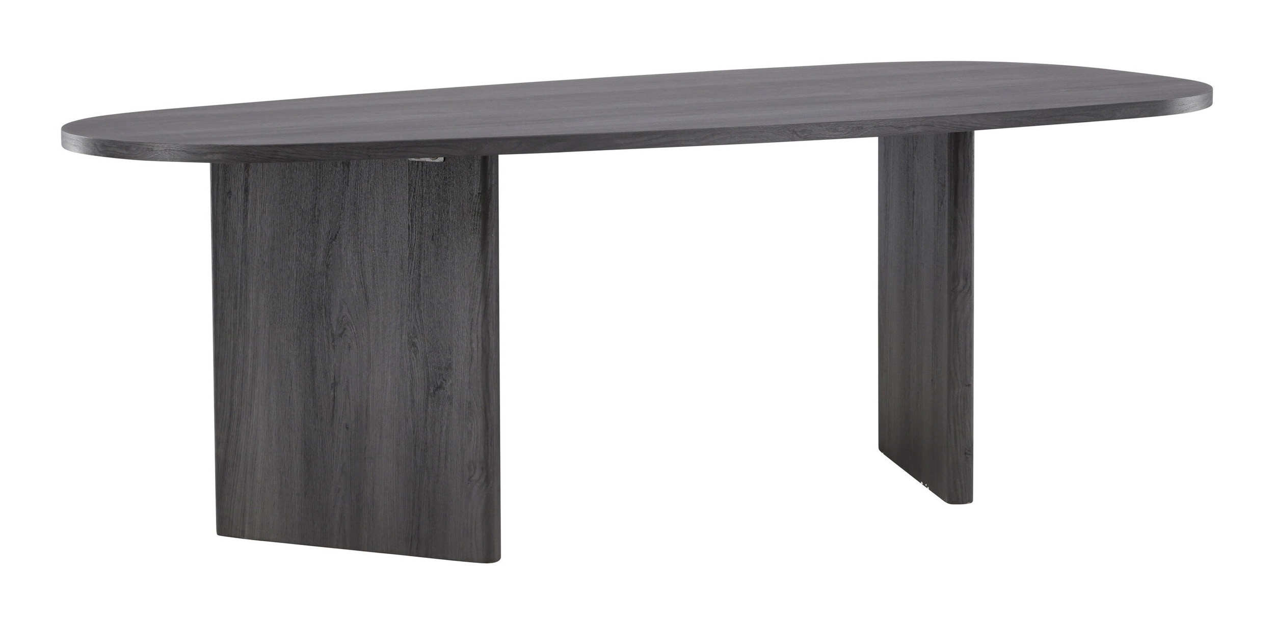 Nohr Organische Eettafel 'Jenea' Zwart MDF, 220 x 100cm