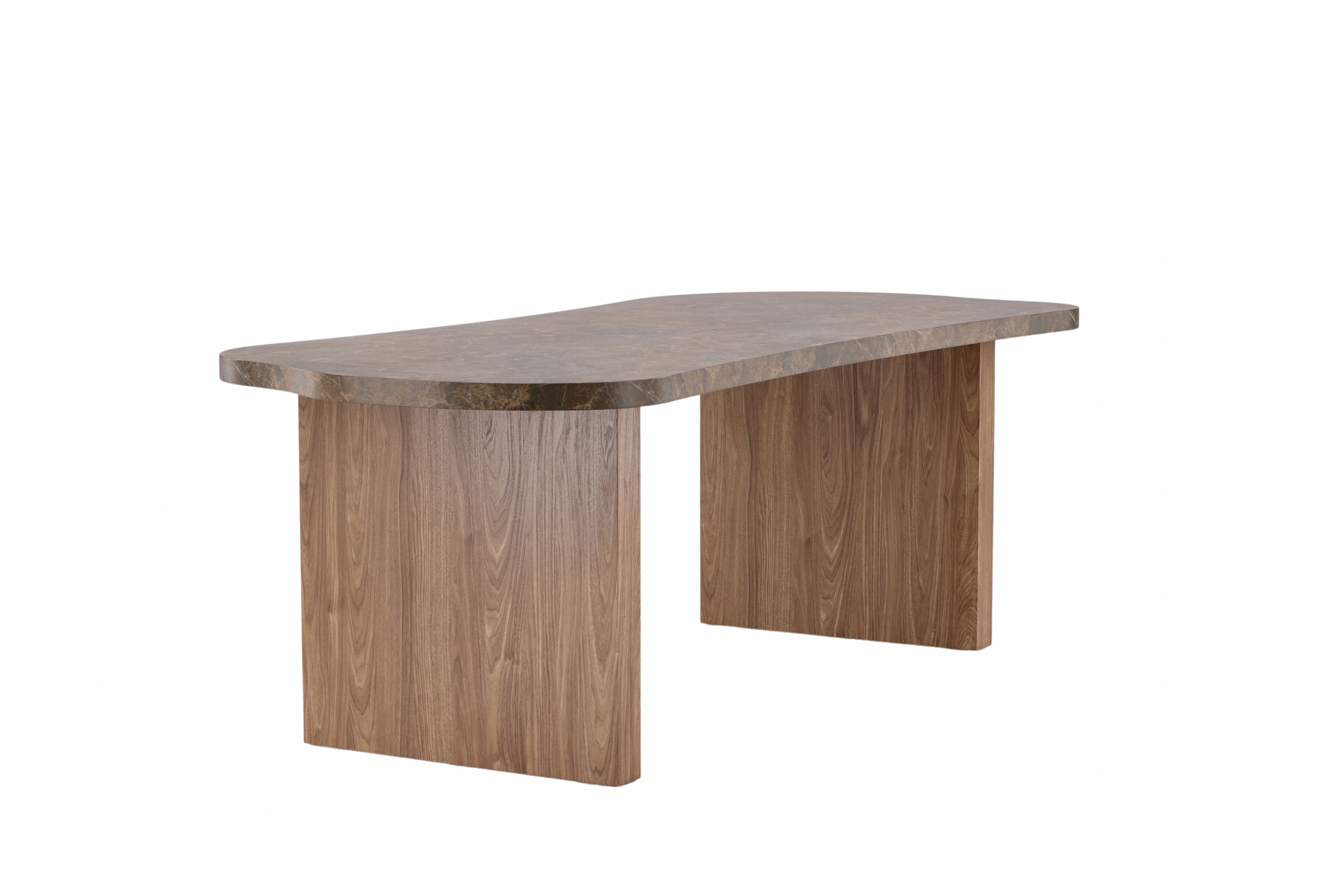 Nohr Organische Eettafel 'Jenevieve' Marmerlook, 230 x 100cm