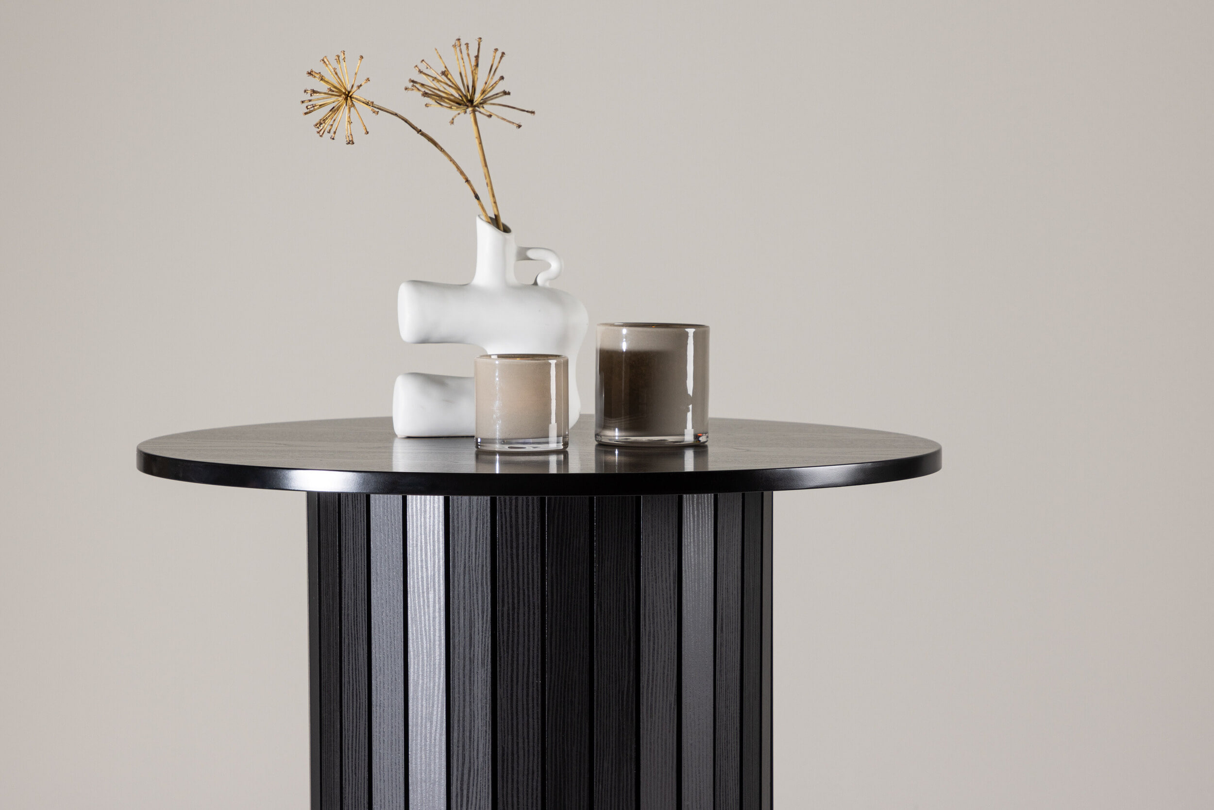Nohr Ronde Bartafel 'Adrin' 70cm, kleur Zwart