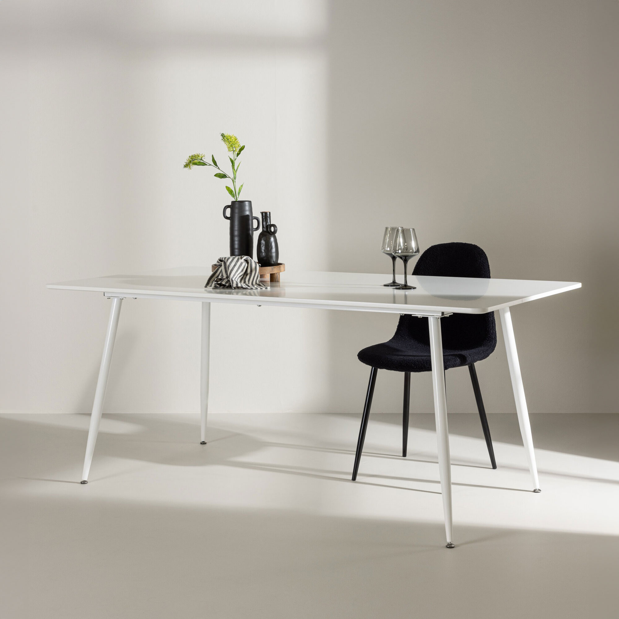 Nohr Eettafel Tenequa 180 x 90cm - Wit