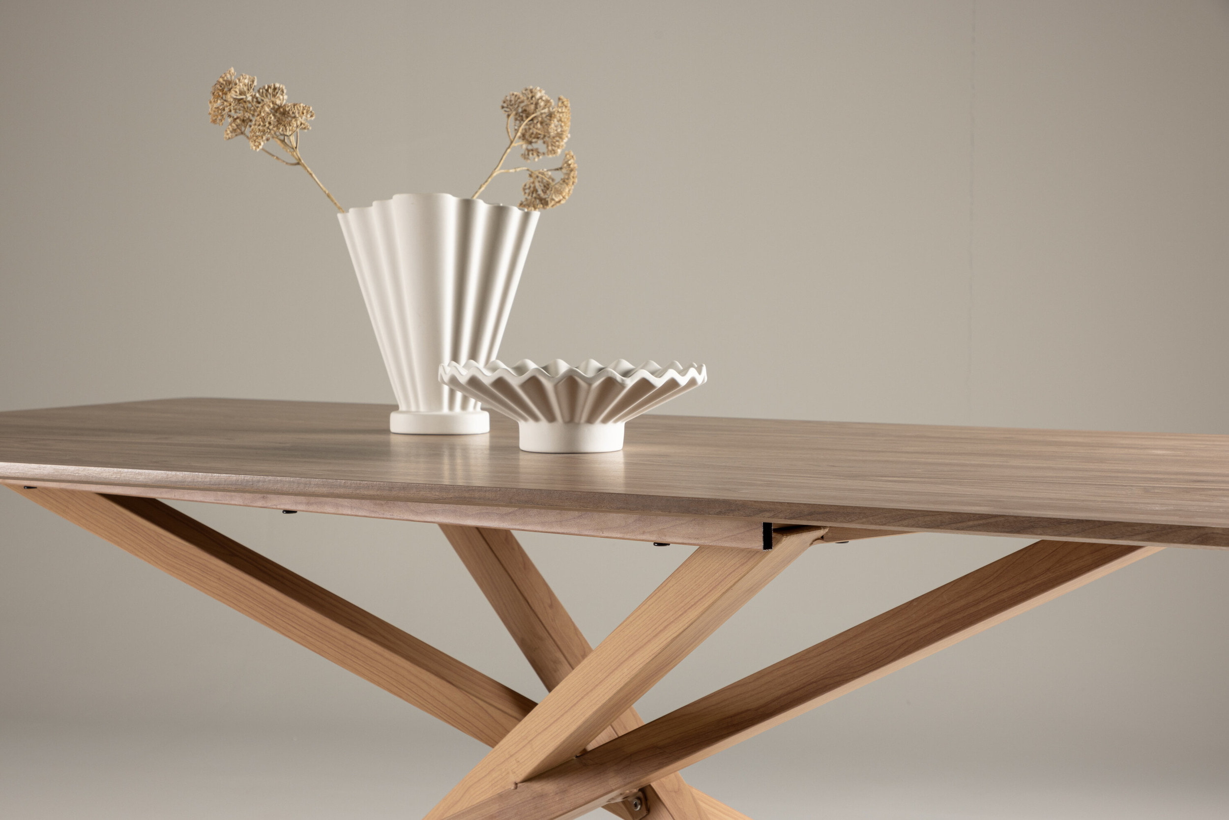 Nohr Eettafel 'Chenell' 180 x 90cm, kleur Mokka