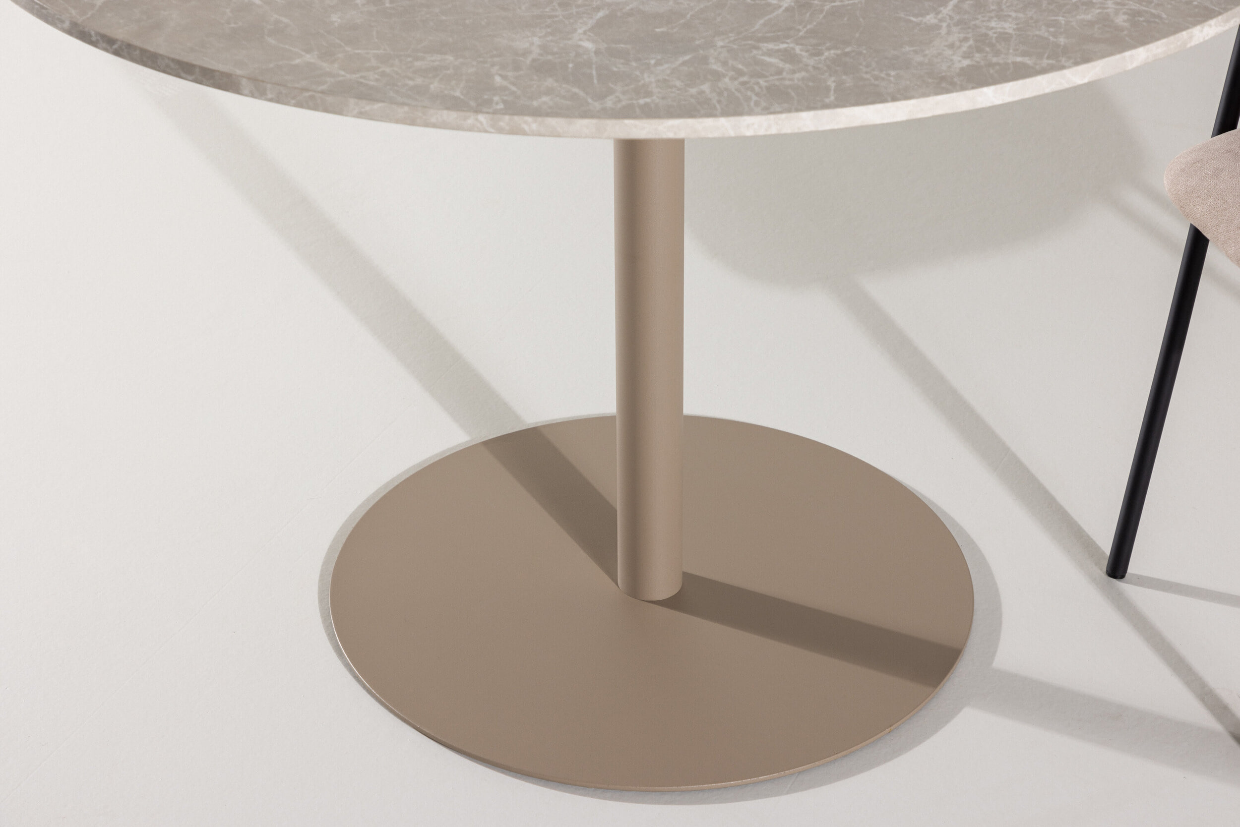 Nohr Ronde Eettafel 'Tu' Marmerlook, 110cm