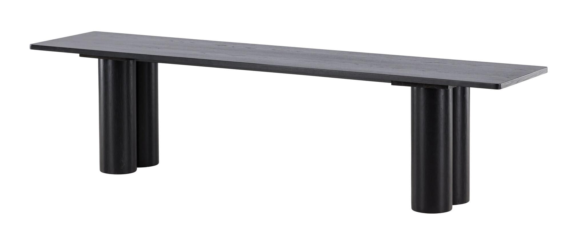 Nohr Eetkamerbank 'Anh' 180cm, kleur Zwart