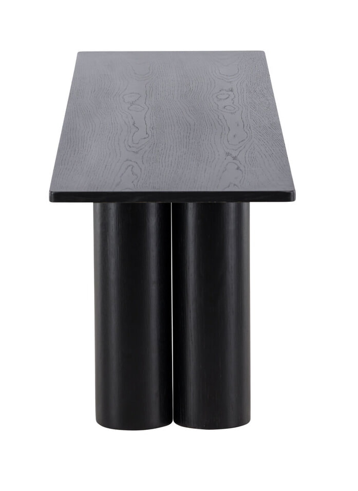 Nohr Eetkamerbank 'Anh' 180cm, kleur Zwart