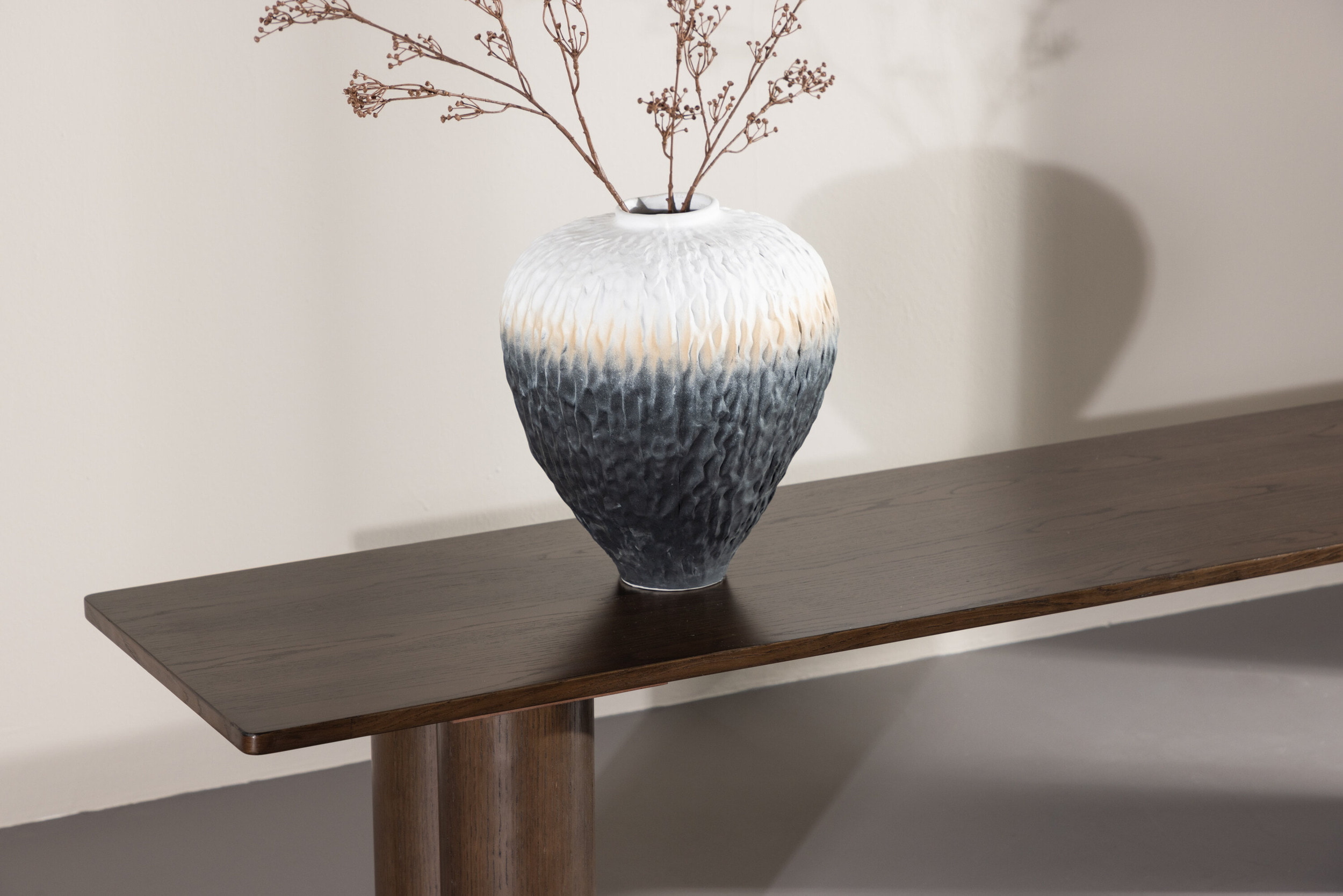 Nohr Eetkamerbank 'Anh' 180cm, kleur Mokka