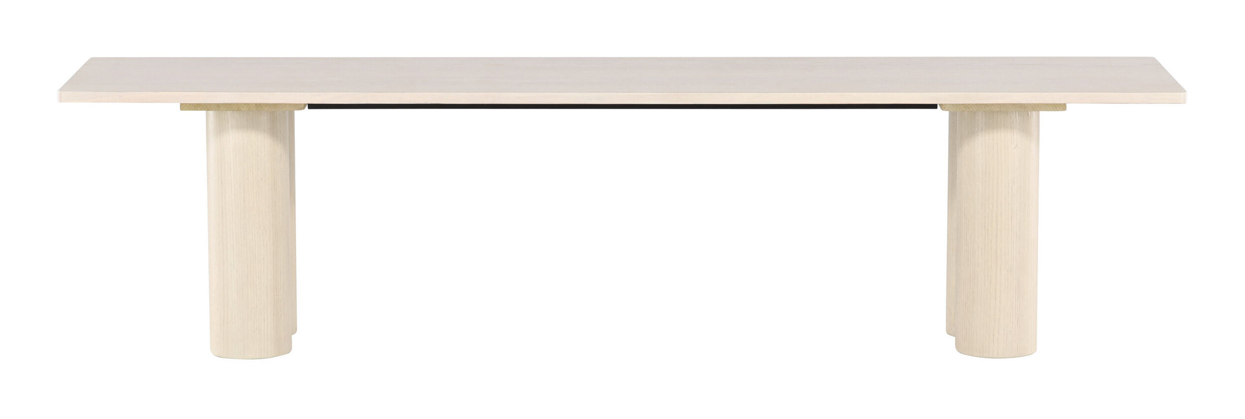 Nohr Eetkamerbank 'Anh' 180cm, kleur Whitewash