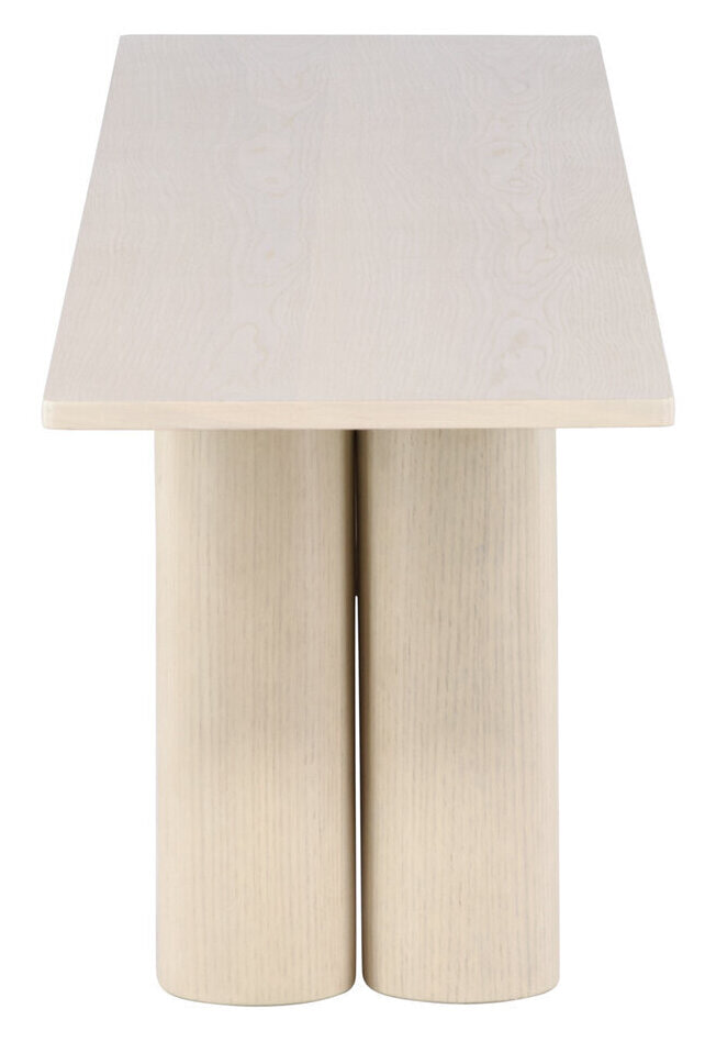 Nohr Eetkamerbank 'Anh' 180cm, kleur Whitewash