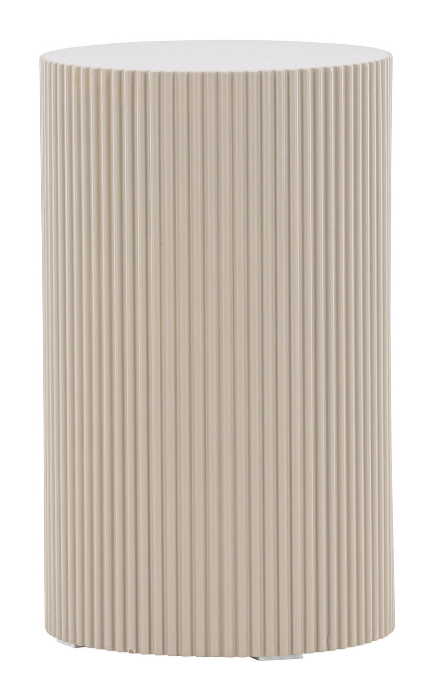 Nohr Ronde Bijzettafel 'Mistina' 30cm, kleur Beige