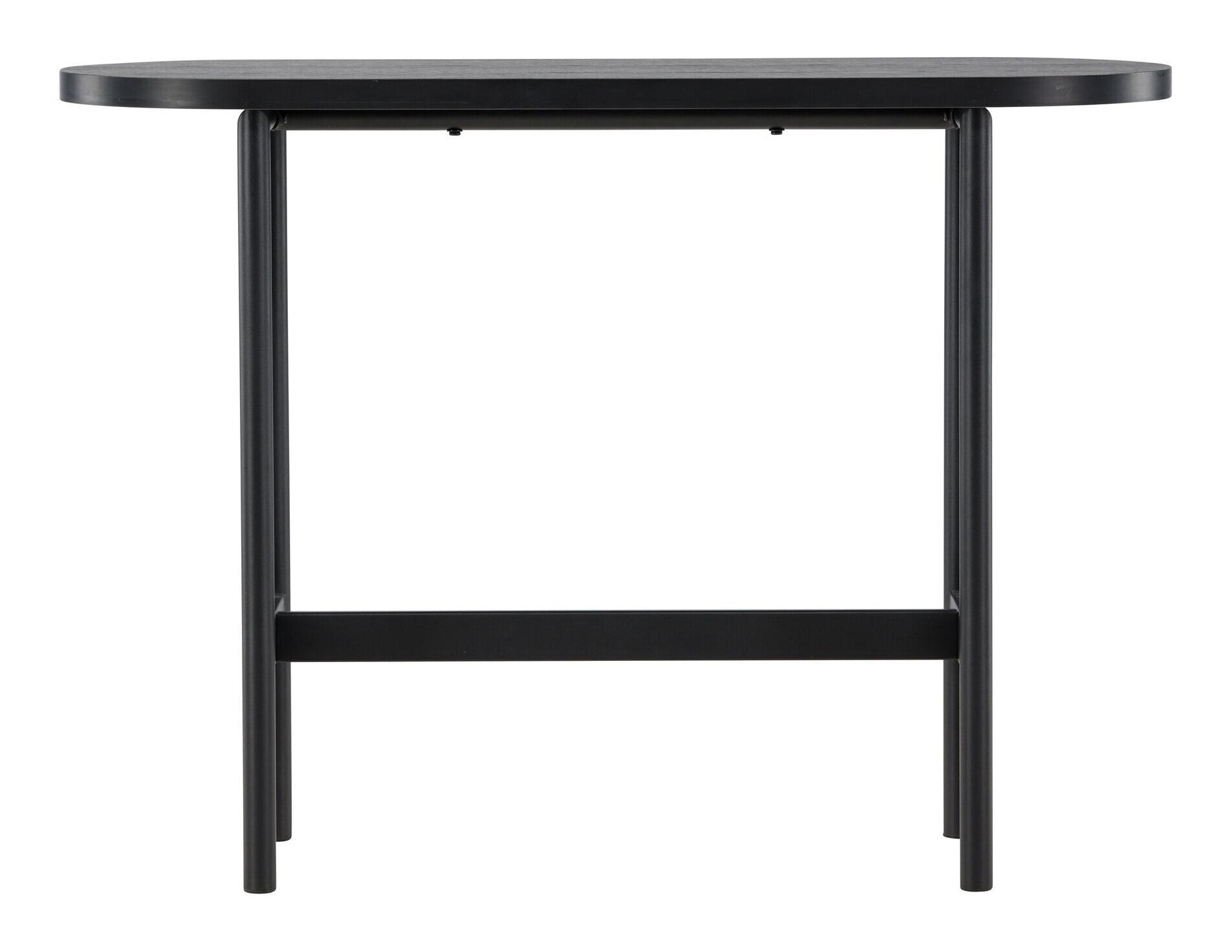 Nohr Ovale Sidetable 'Derron' 110cm, kleur Zwart