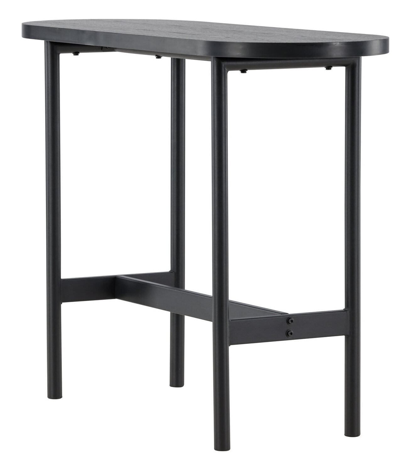Nohr Ovale Sidetable 'Derron' 110cm, kleur Zwart