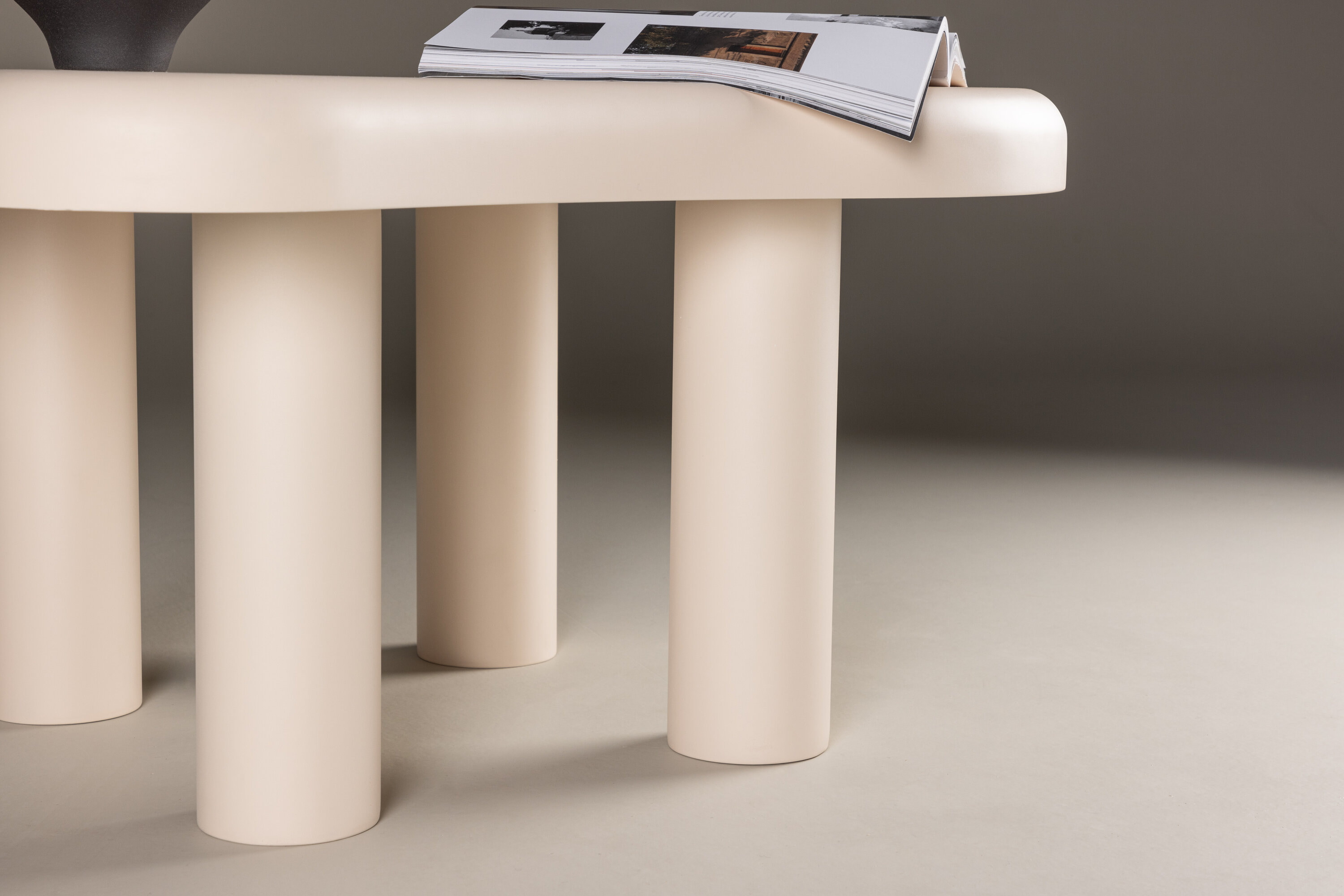 Nohr Organische Salontafel 'Trene' 100 x 71cm, kleur Wit
