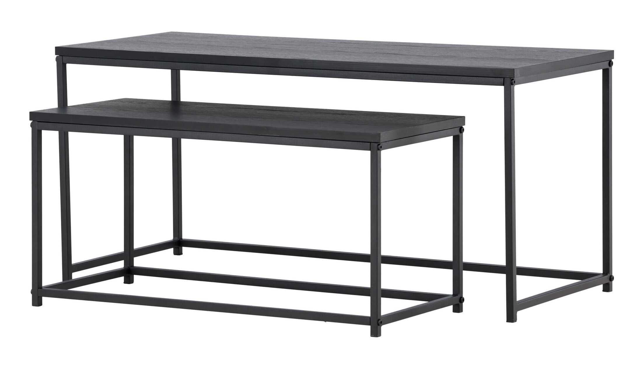 Nohr Salontafel 'Keonte' Set van 2 stuks, kleur Zwart