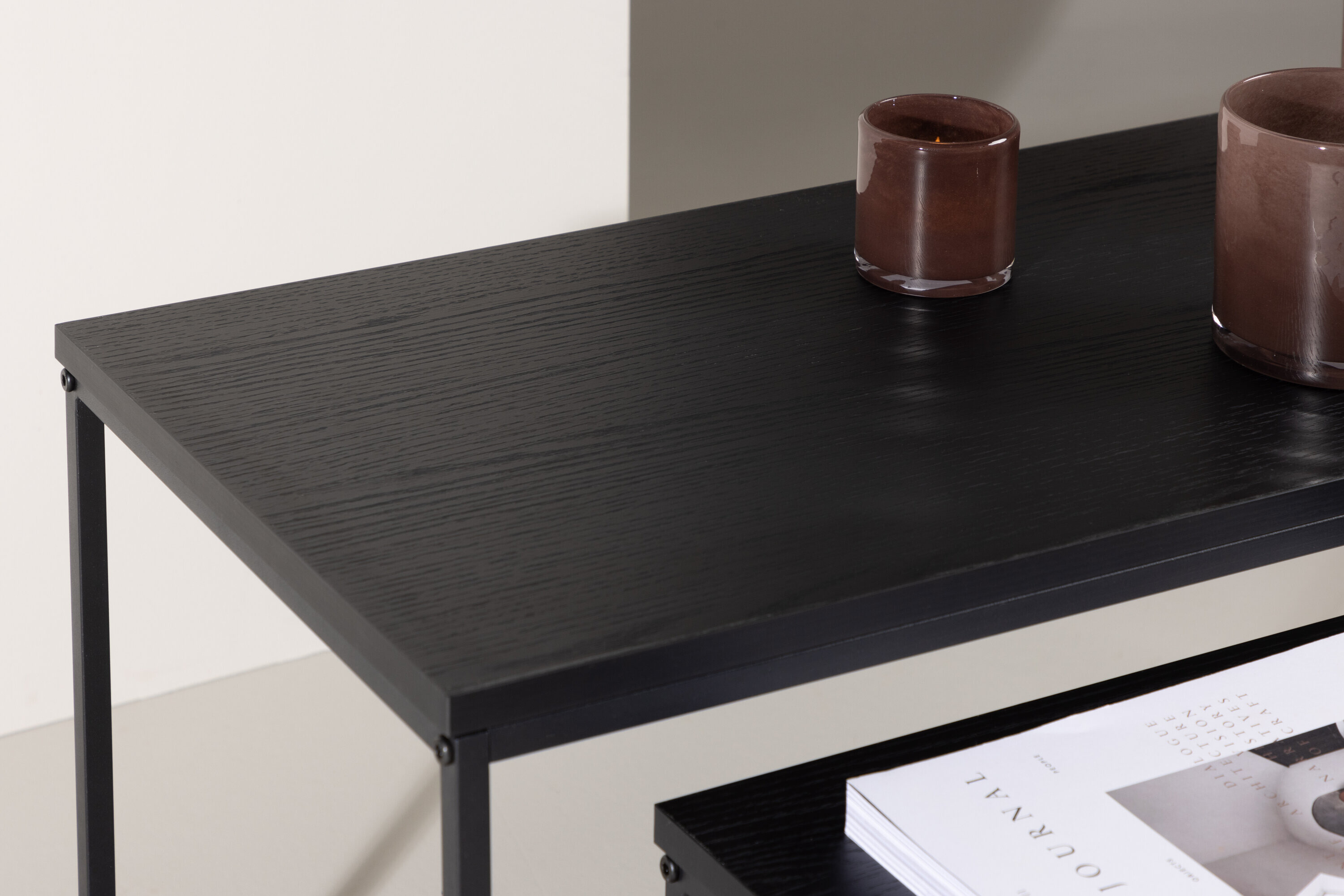 Nohr Salontafel 'Keonte' Set van 2 stuks, kleur Zwart