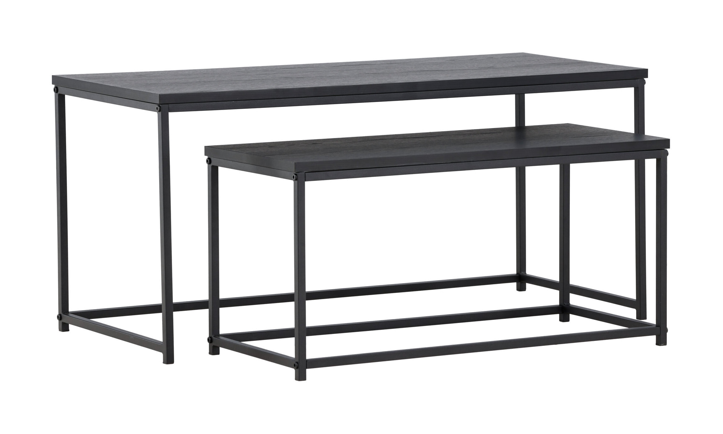 Nohr Salontafel 'Keonte' Set van 2 stuks, kleur Zwart