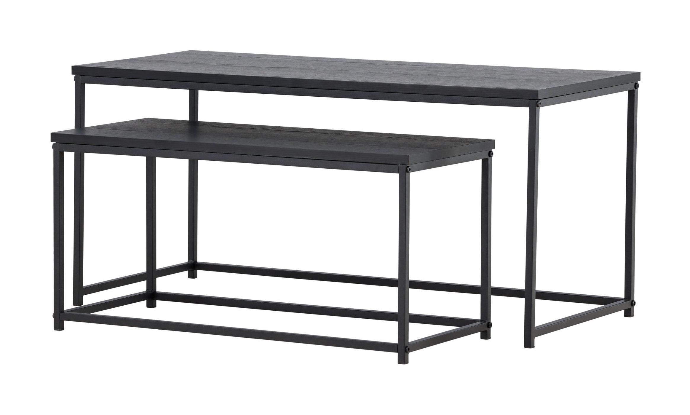 Nohr Salontafel 'Keonte' Set van 2 stuks, kleur Zwart