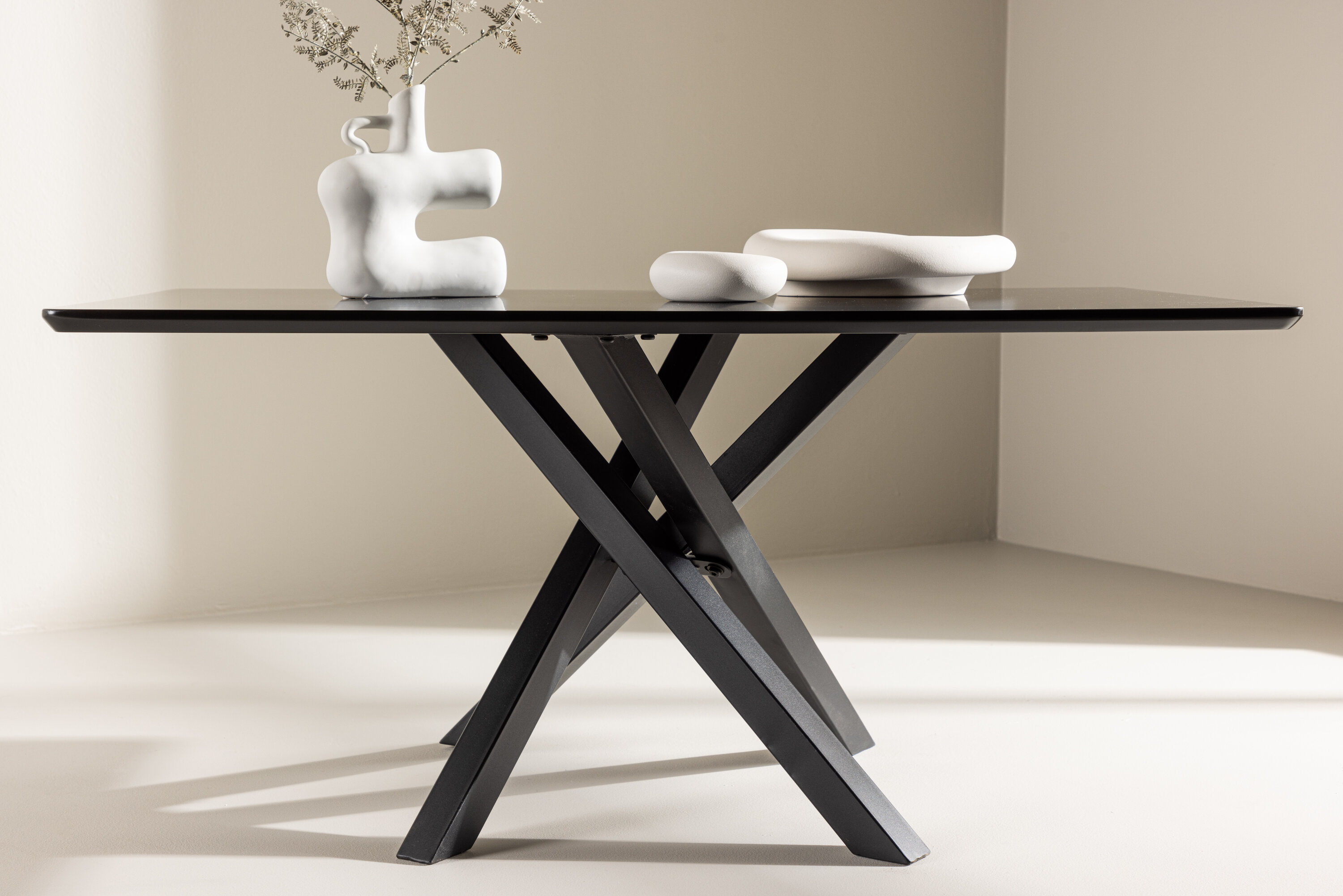 Nohr Salontafel 'Chenell' 100 x 60cm, kleur Zwart
