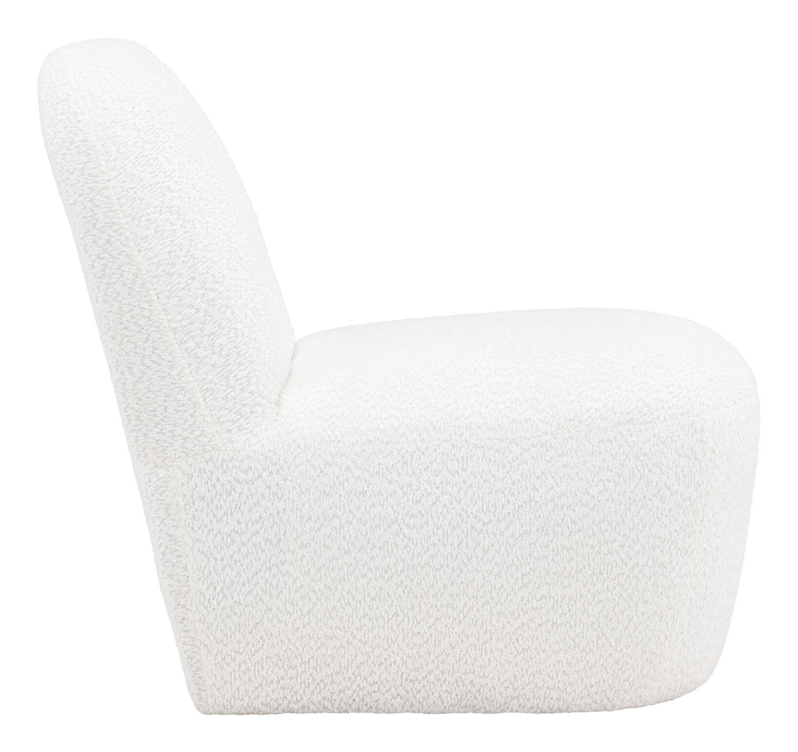 Nohr Fauteuil 'Hadiyah' Bouclé, kleur Wit