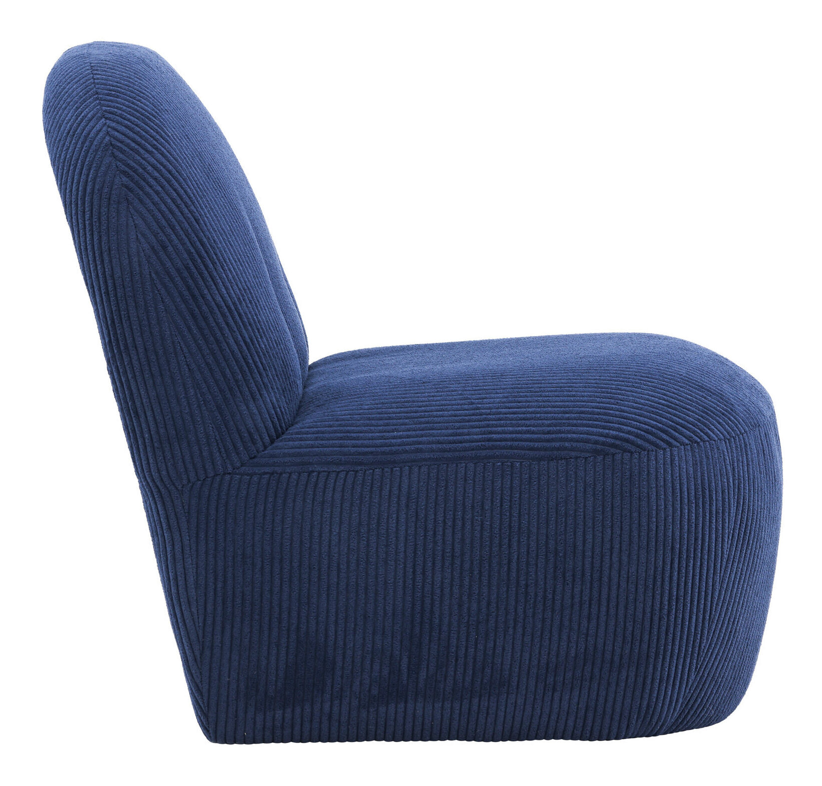 Nohr Fauteuil 'Hadiyah' Rib, kleur Blauw