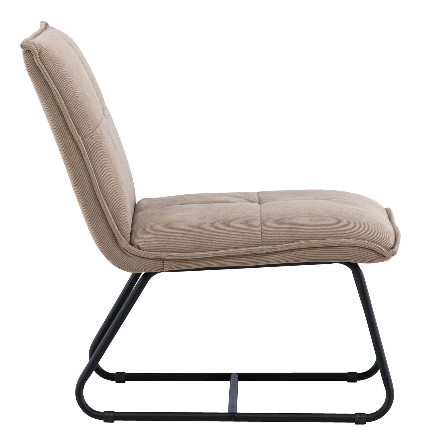 Nohr Fauteuil 'Manisha' Rib, kleur Bruin