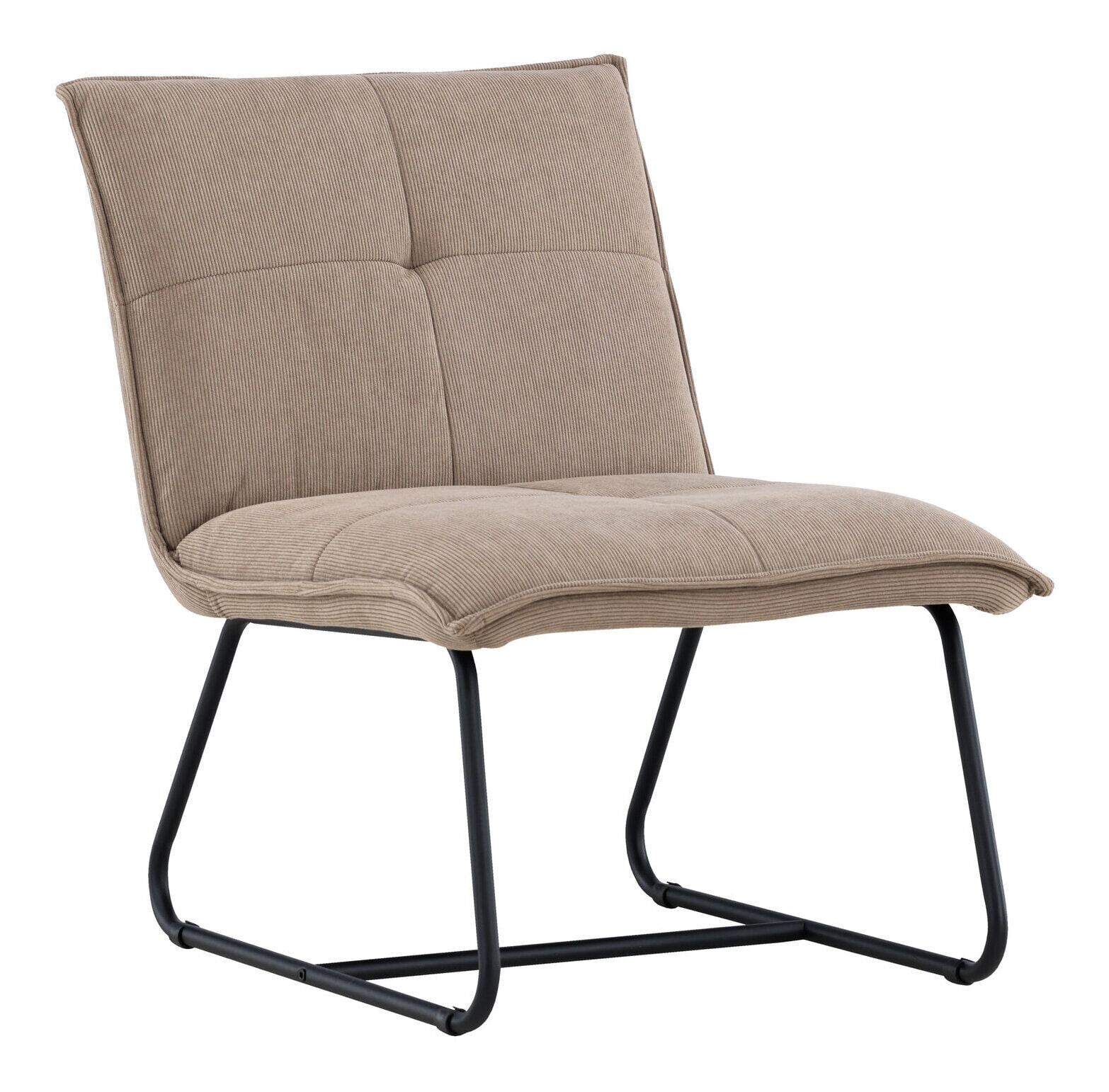 Nohr Fauteuil 'Manisha' Rib, kleur Bruin