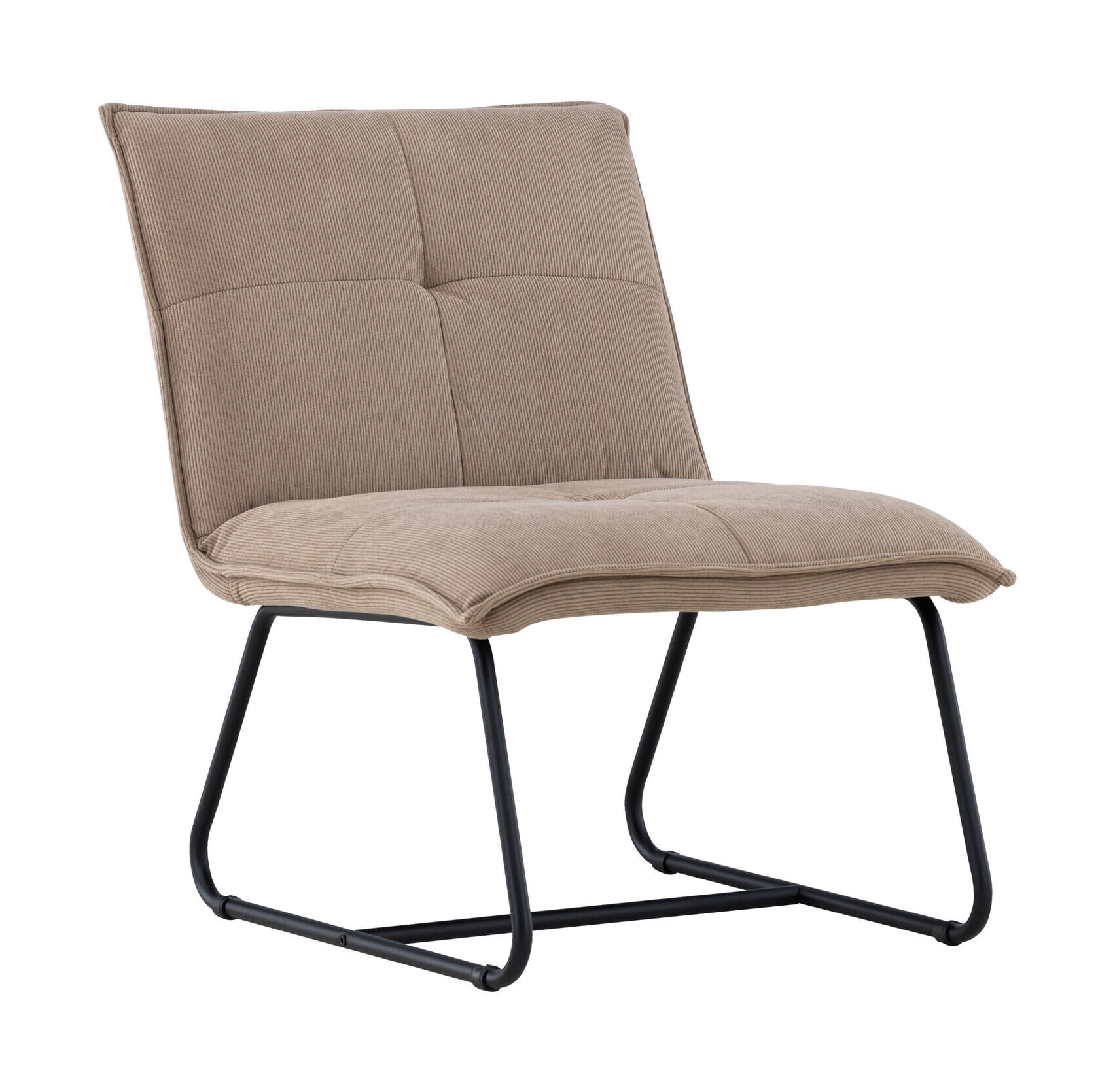Nohr Fauteuil 'Manisha' Rib, kleur Bruin
