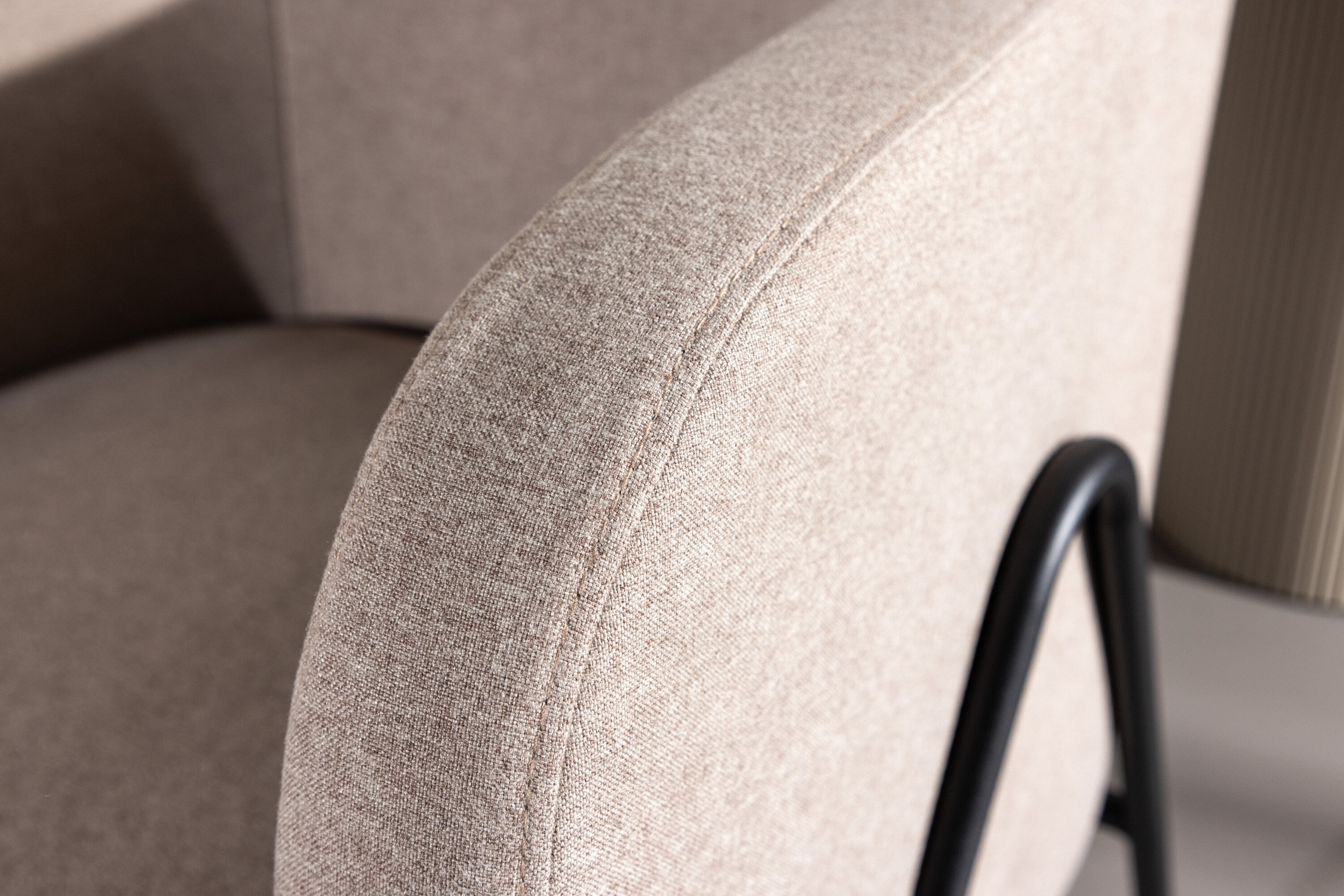 Nohr Fauteuil 'Thersa' kleur Beige
