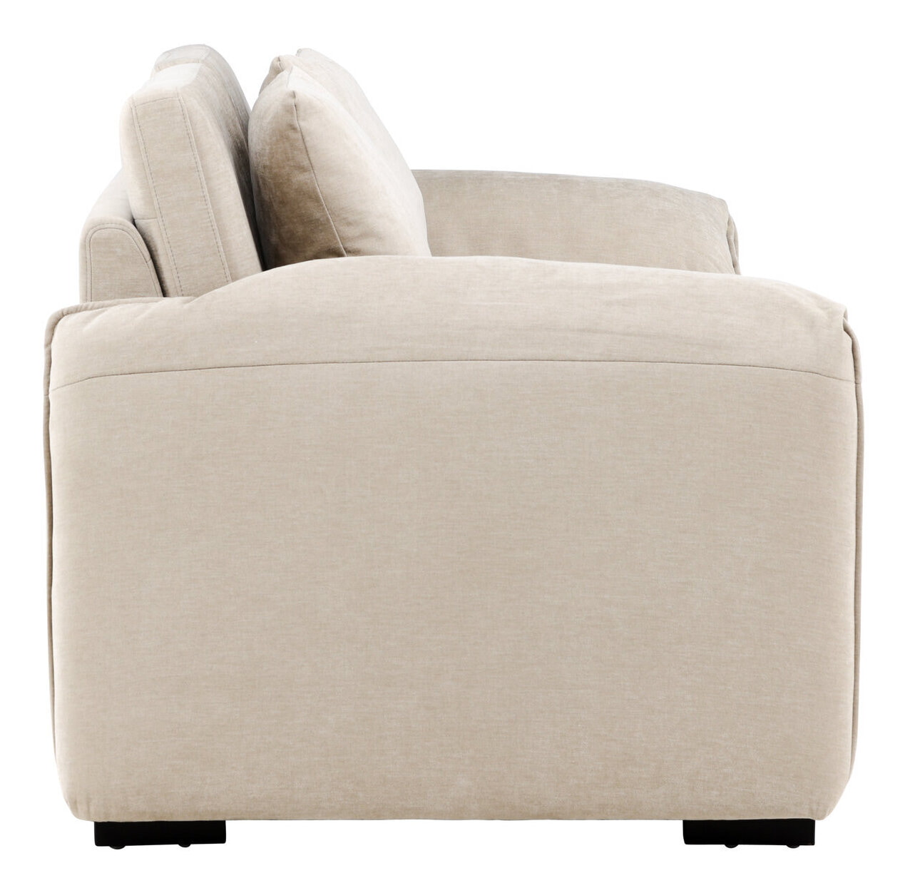 Nohr 3-zits Bank 'Mickle' 230cm, kleur Bruin