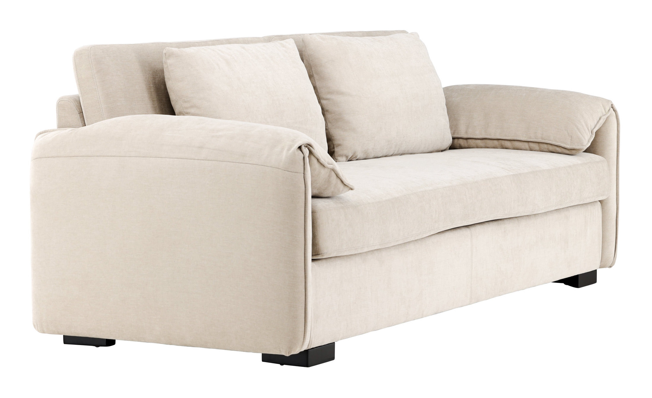 Nohr 3-zits Bank 'Mickle' 230cm, kleur Bruin