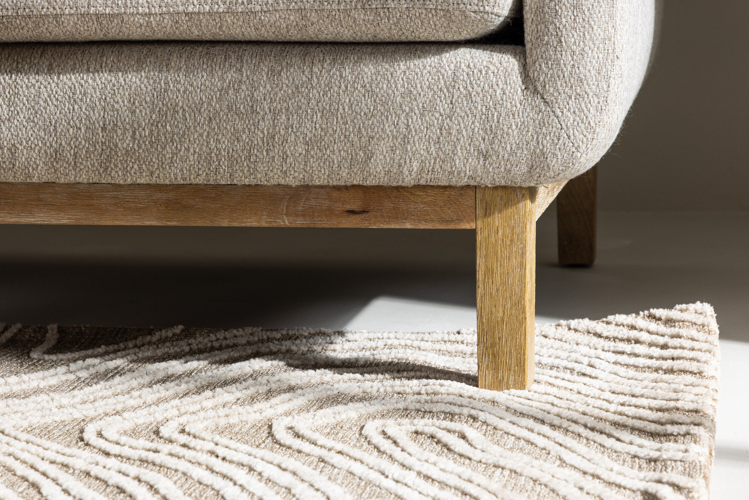 Nohr 3-zits Bank 'Shanai' kleur Beige