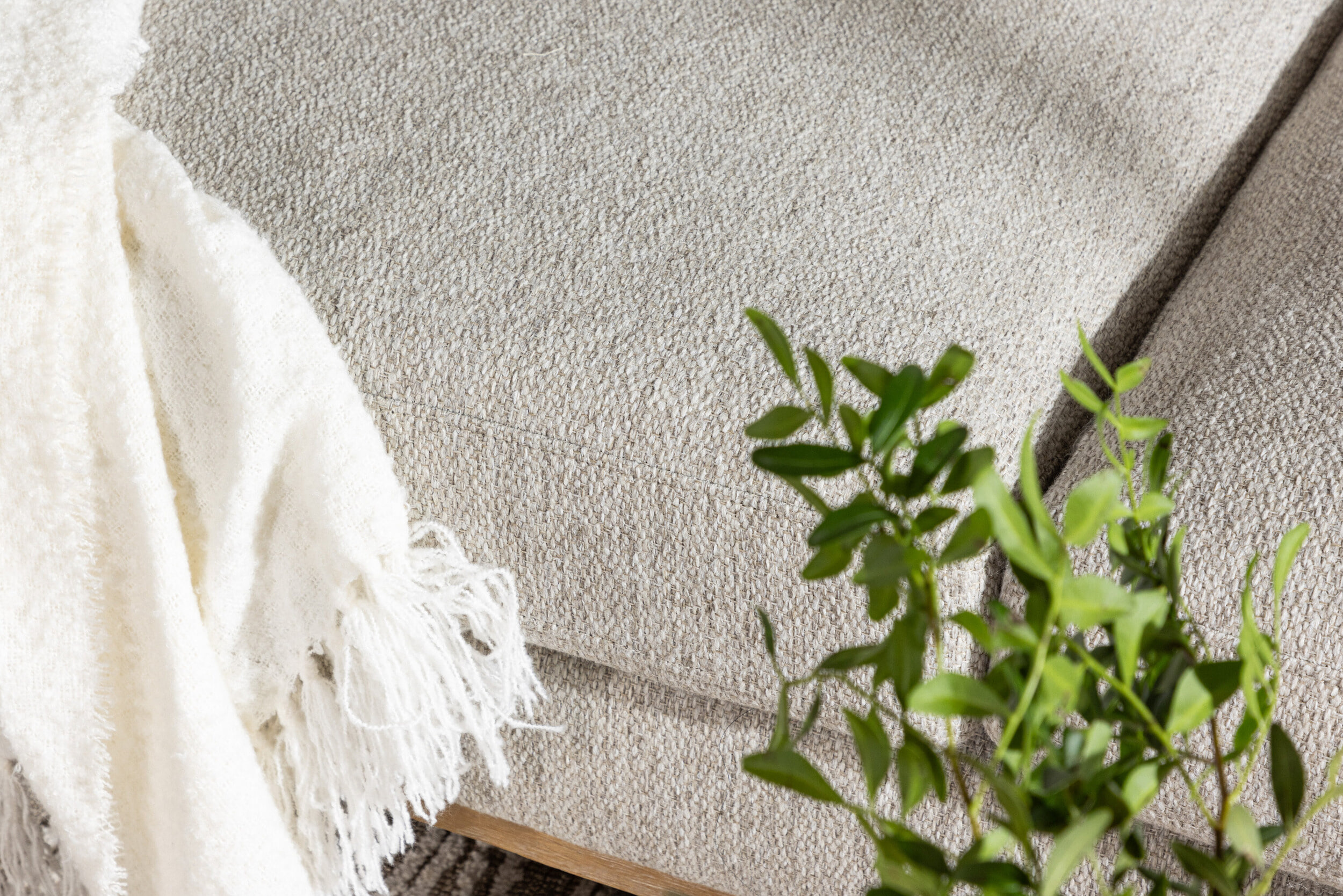 Nohr 3-zits Bank 'Shanai' kleur Beige