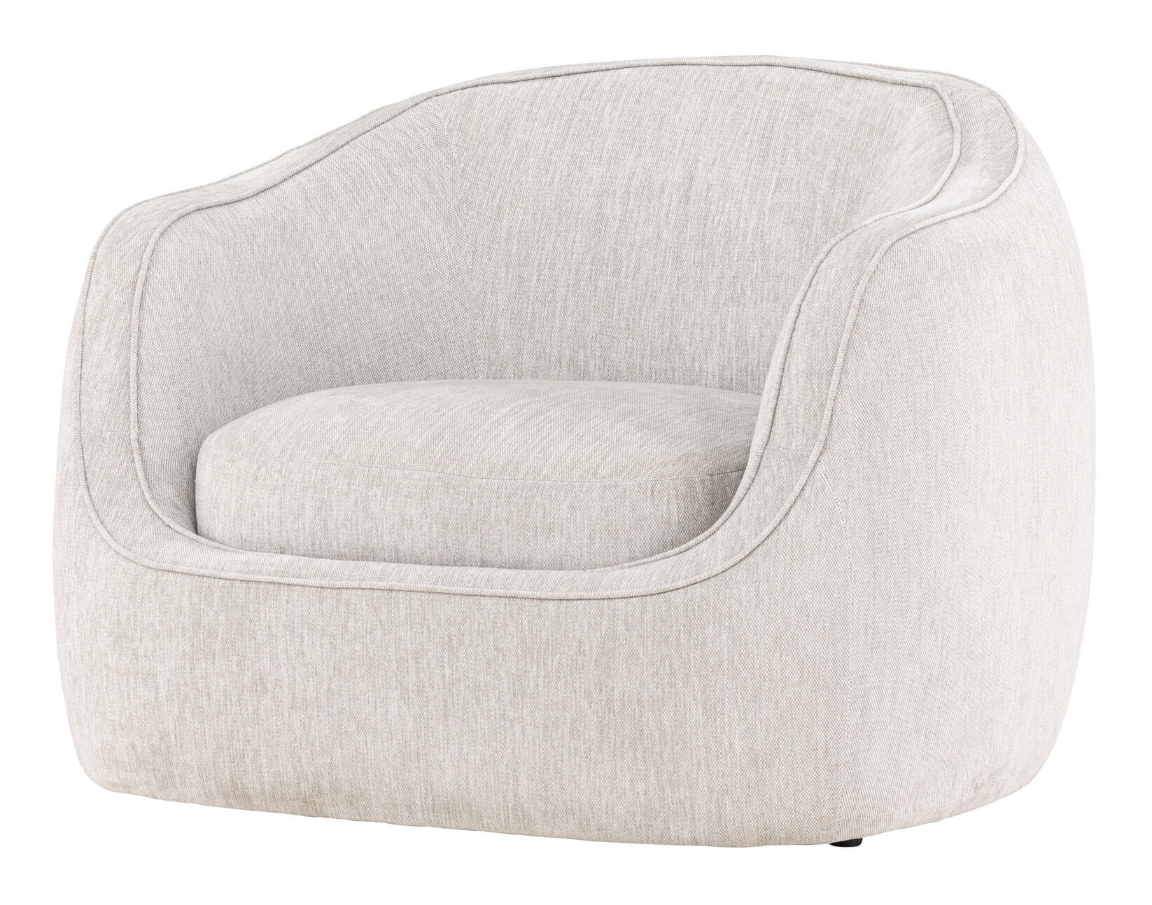 Nohr Fauteuil 'Quentella' kleur Lichtgrijs