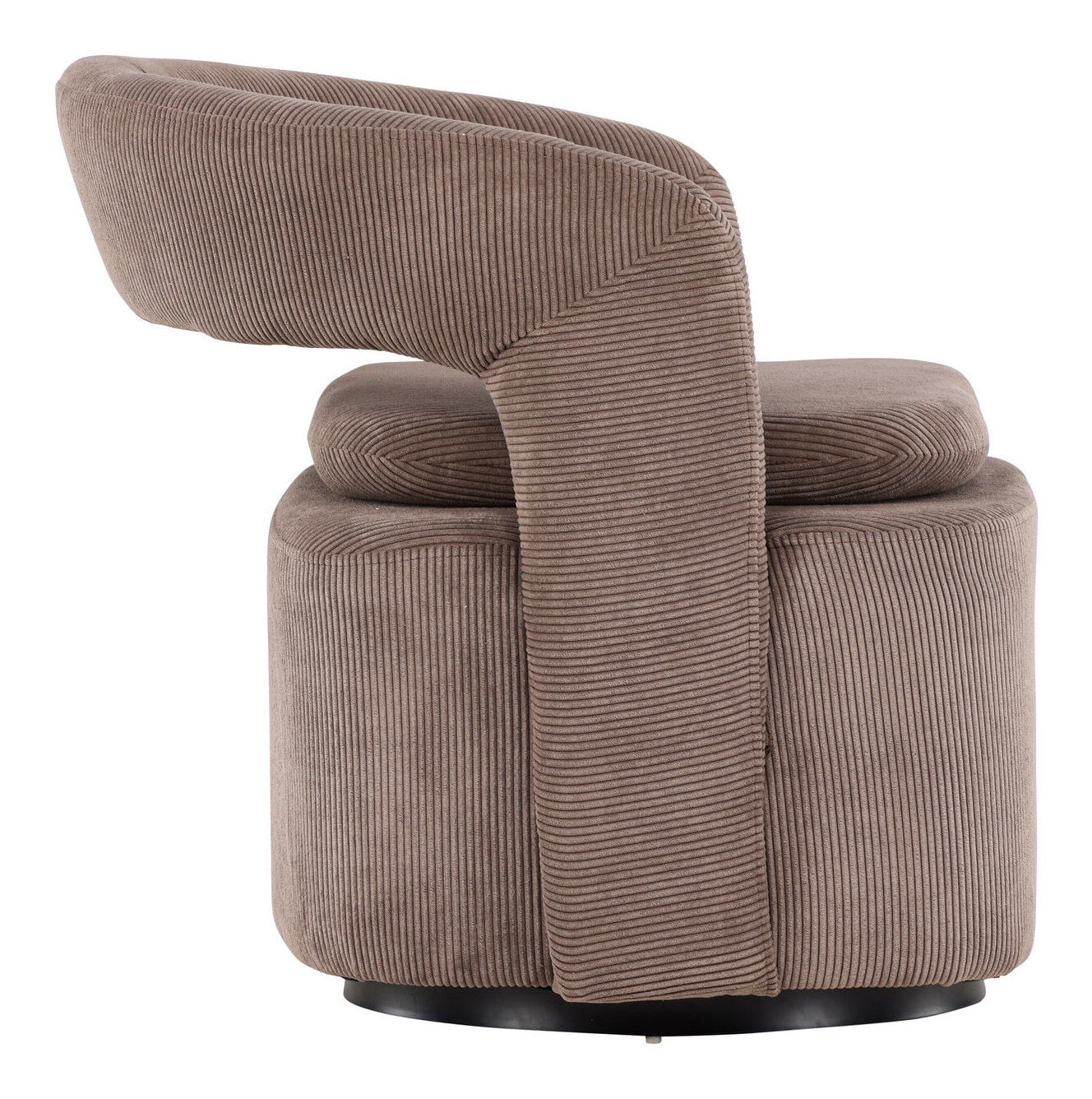 Nohr Fauteuil 'Soledad' Rib, kleur Bruin