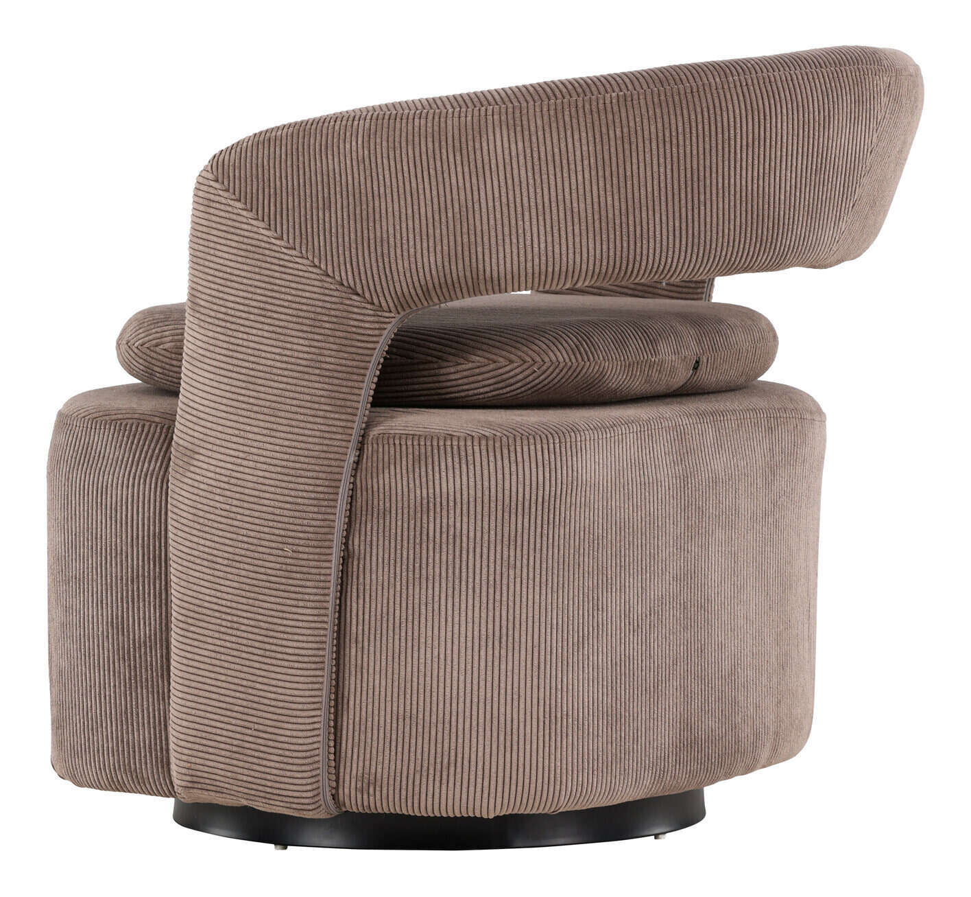 Nohr Fauteuil 'Soledad' Rib, kleur Bruin