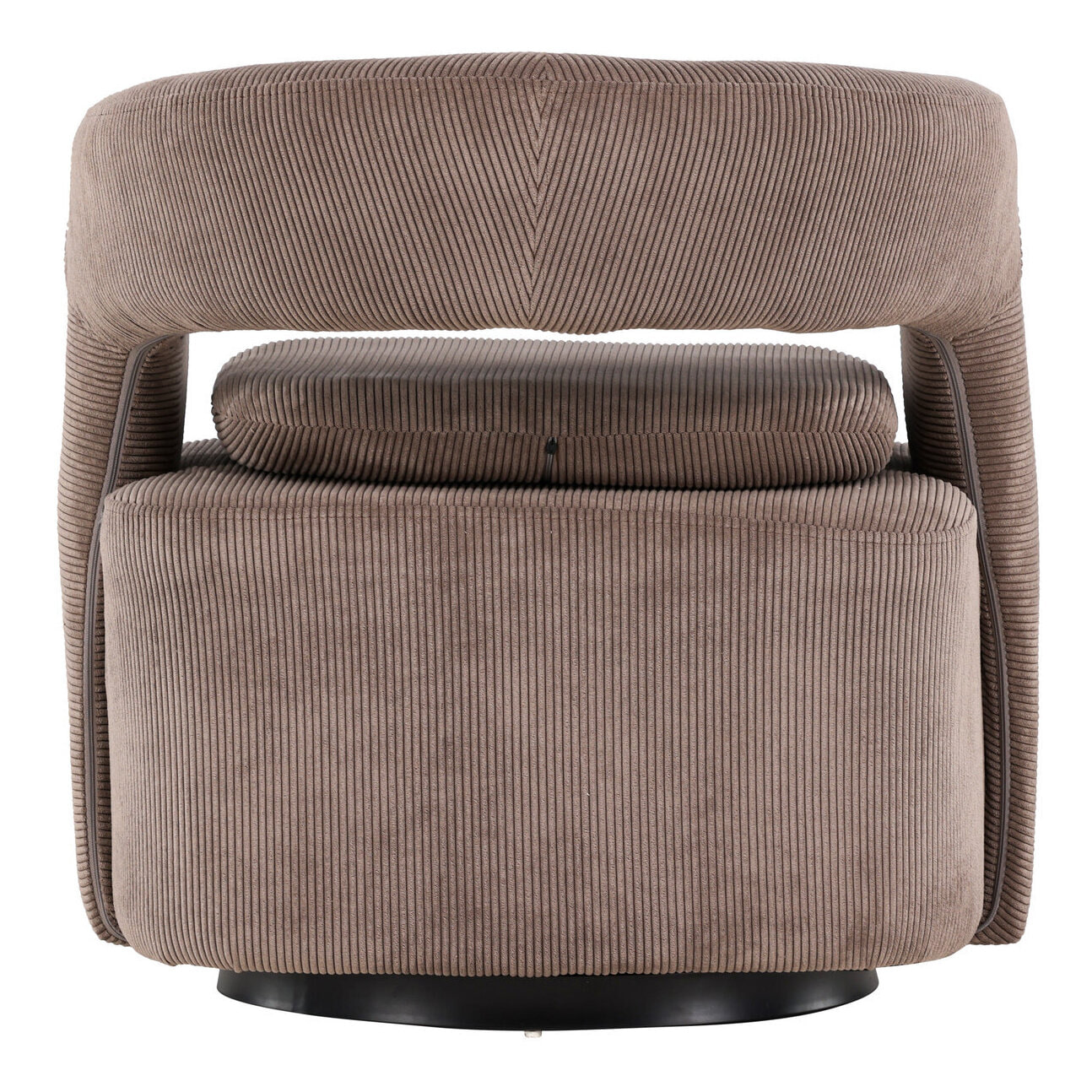 Nohr Fauteuil 'Soledad' Rib, kleur Bruin