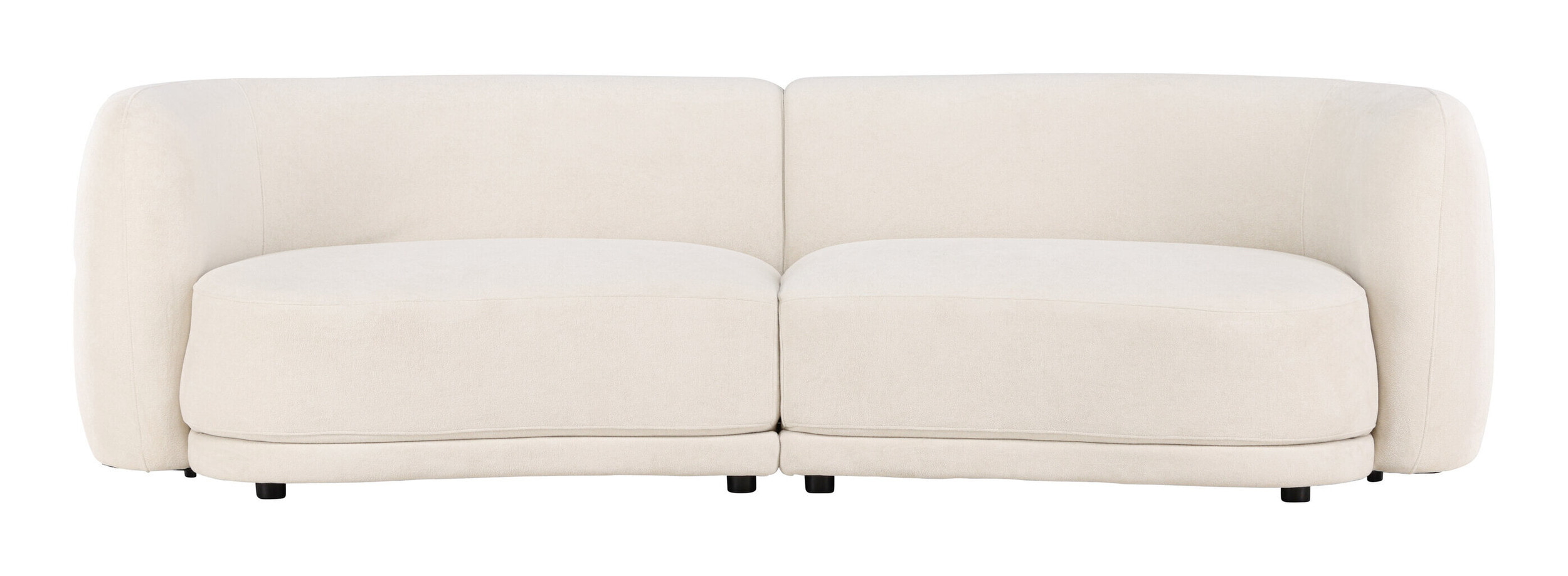 Nohr 3-zits Bank 'Macrina' Organisch 268cm, kleur Beige