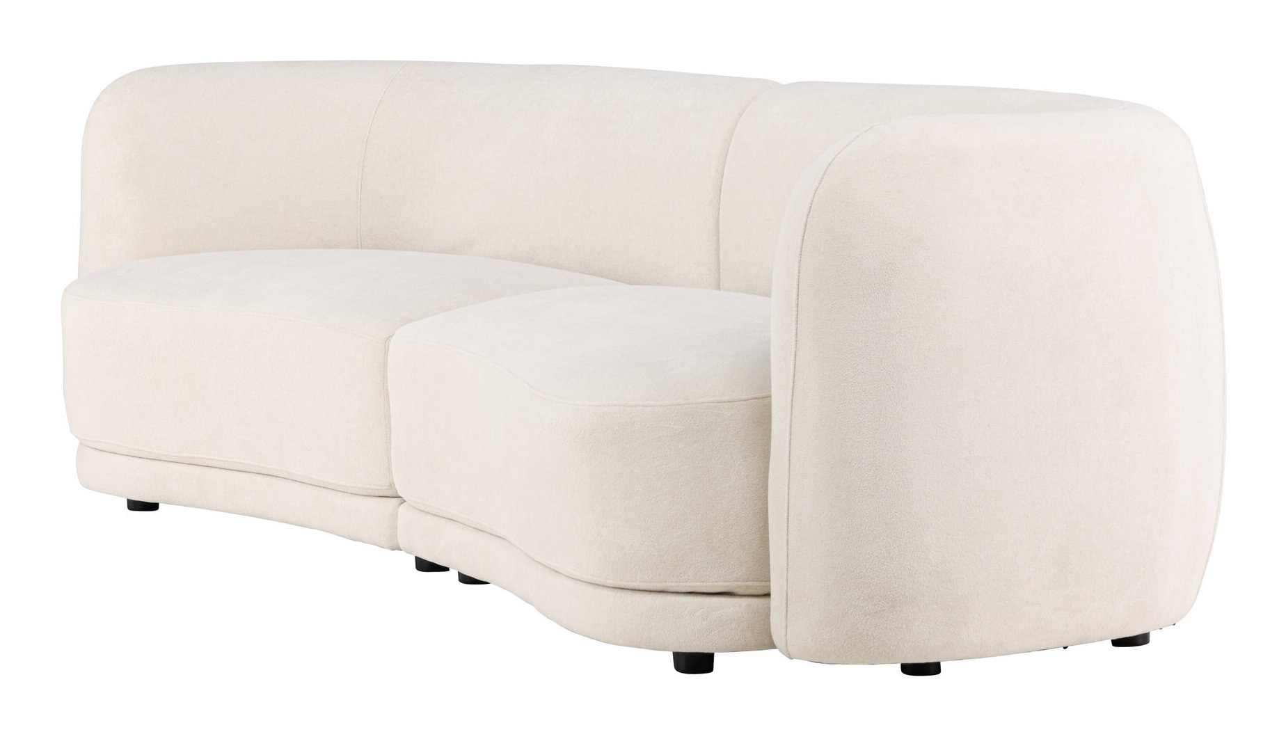 Nohr 3-zits Bank 'Macrina' Organisch 268cm, kleur Beige