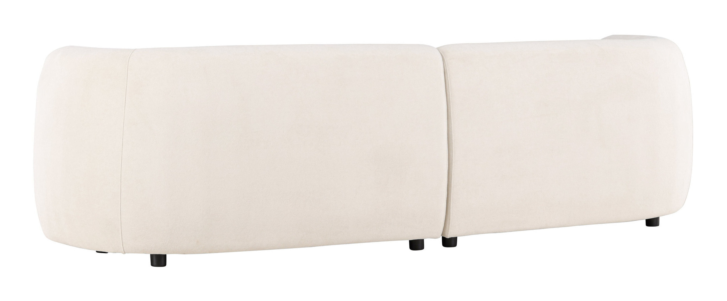 Nohr 3-zits Bank 'Macrina' Organisch 268cm, kleur Beige