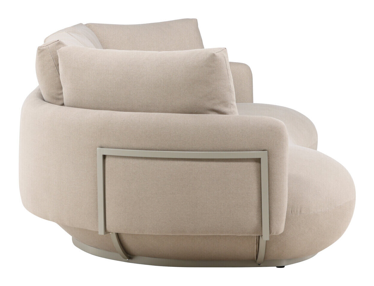 Nohr 4-zits Organische Bank 'Takeena' 275cm, kleur Beige