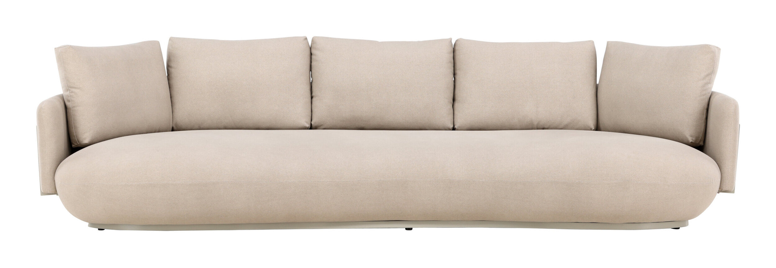 Nohr 4-zits Organische Bank 'Takeena' 275cm, kleur Beige