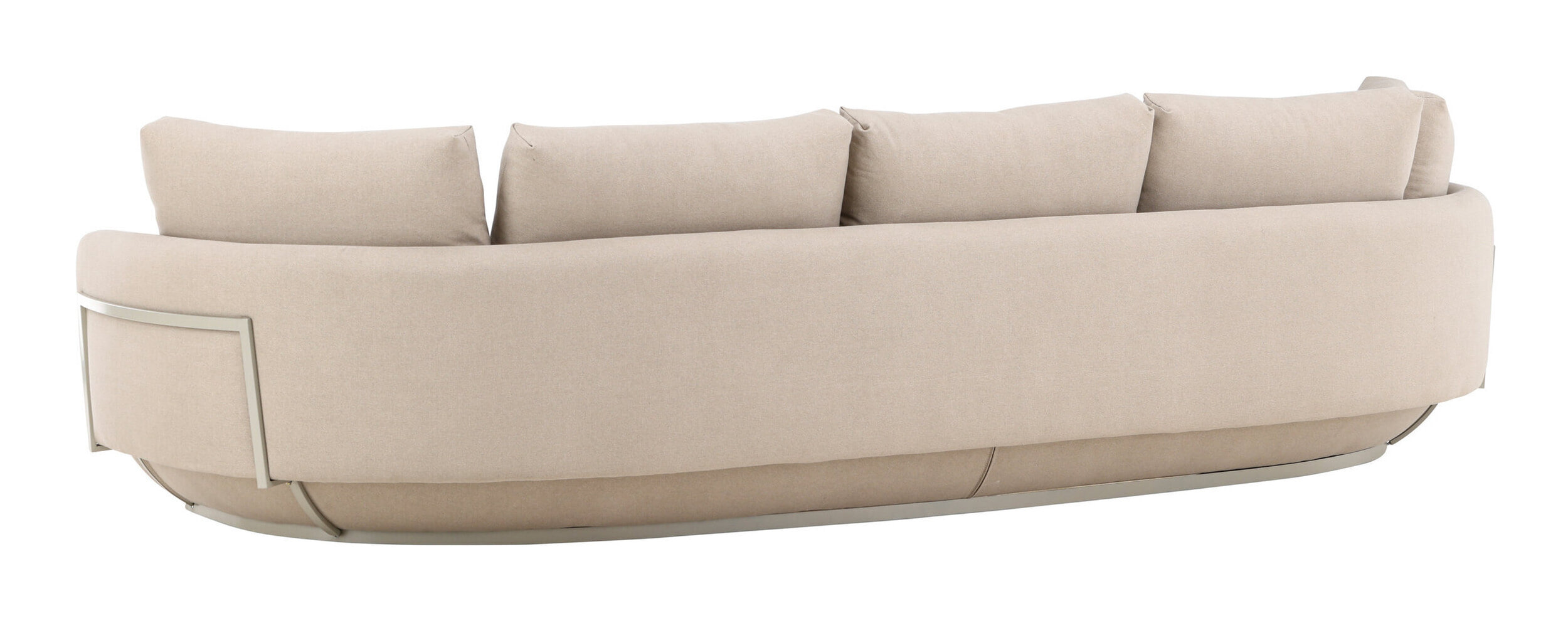 Nohr 4-zits Organische Bank 'Takeena' 275cm, kleur Beige