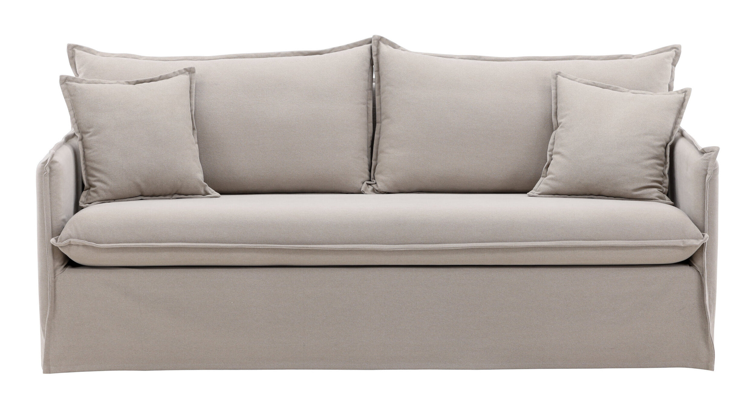 Nohr 3-zits Bank 'Elden' Linnen 200cm