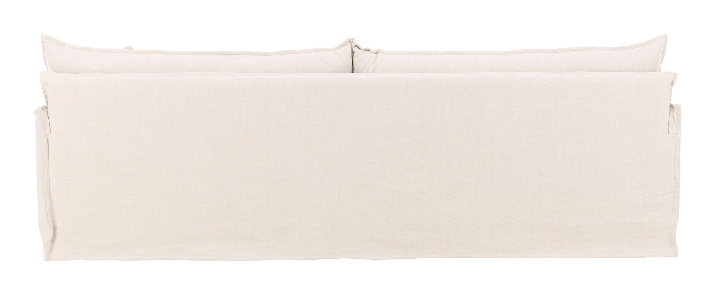 Nohr 4-zits Bank 'Elden' Linnen, 275cm, kleur Beige