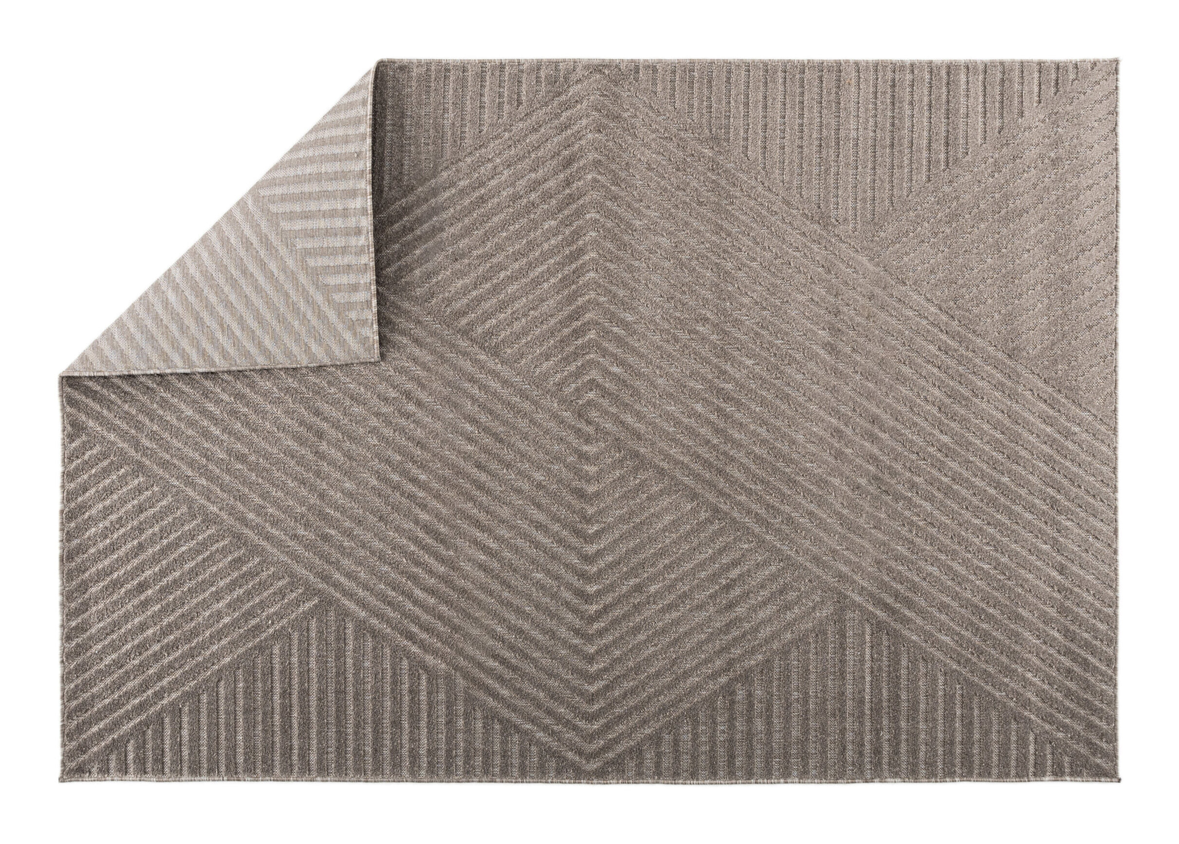 Nohr Vloerkleed 'Auburn' 240 x 340cm, kleur Bruin