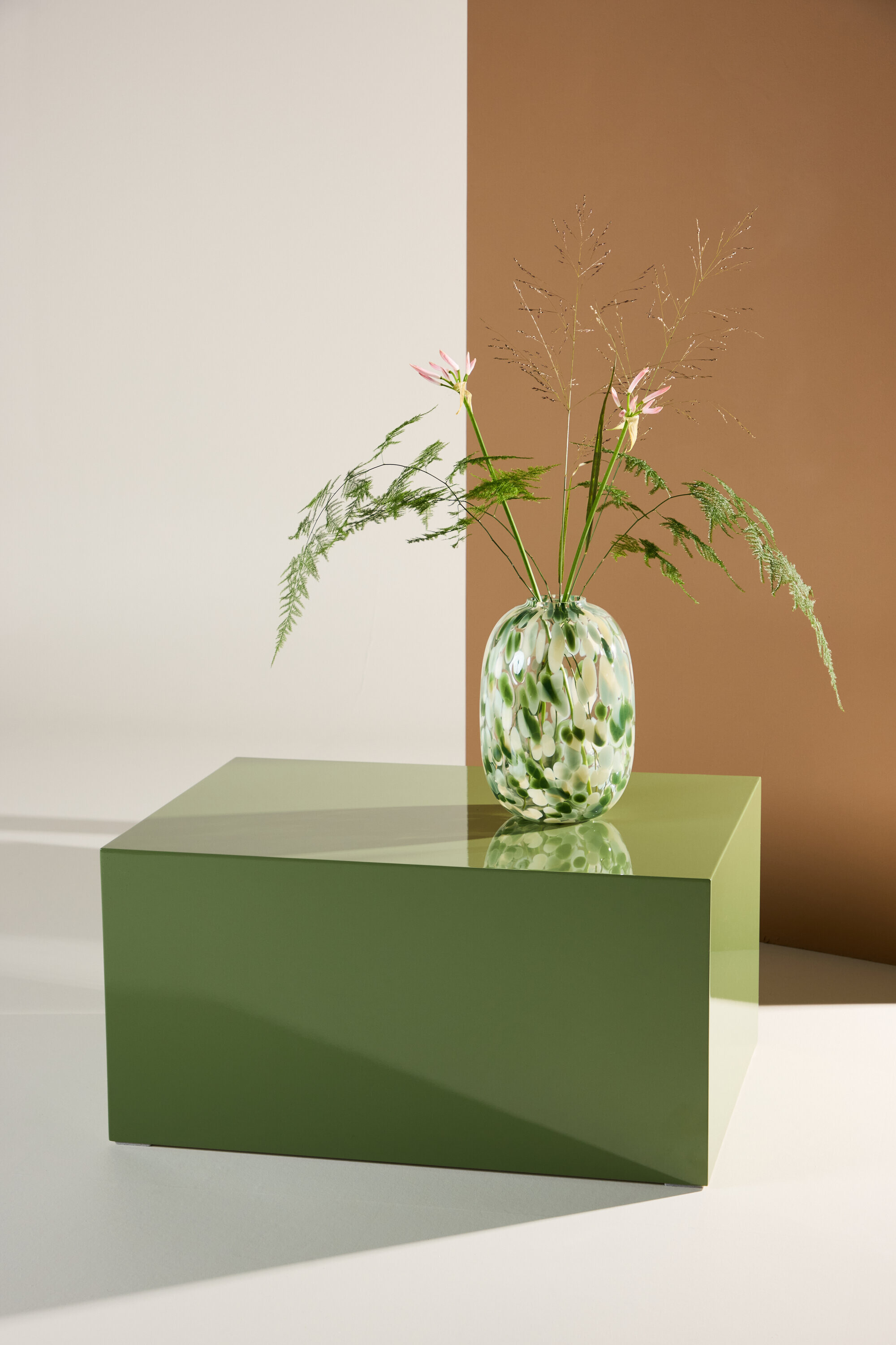 Nohr Salontafel Katiana 80 x 60cm - Donkergroen