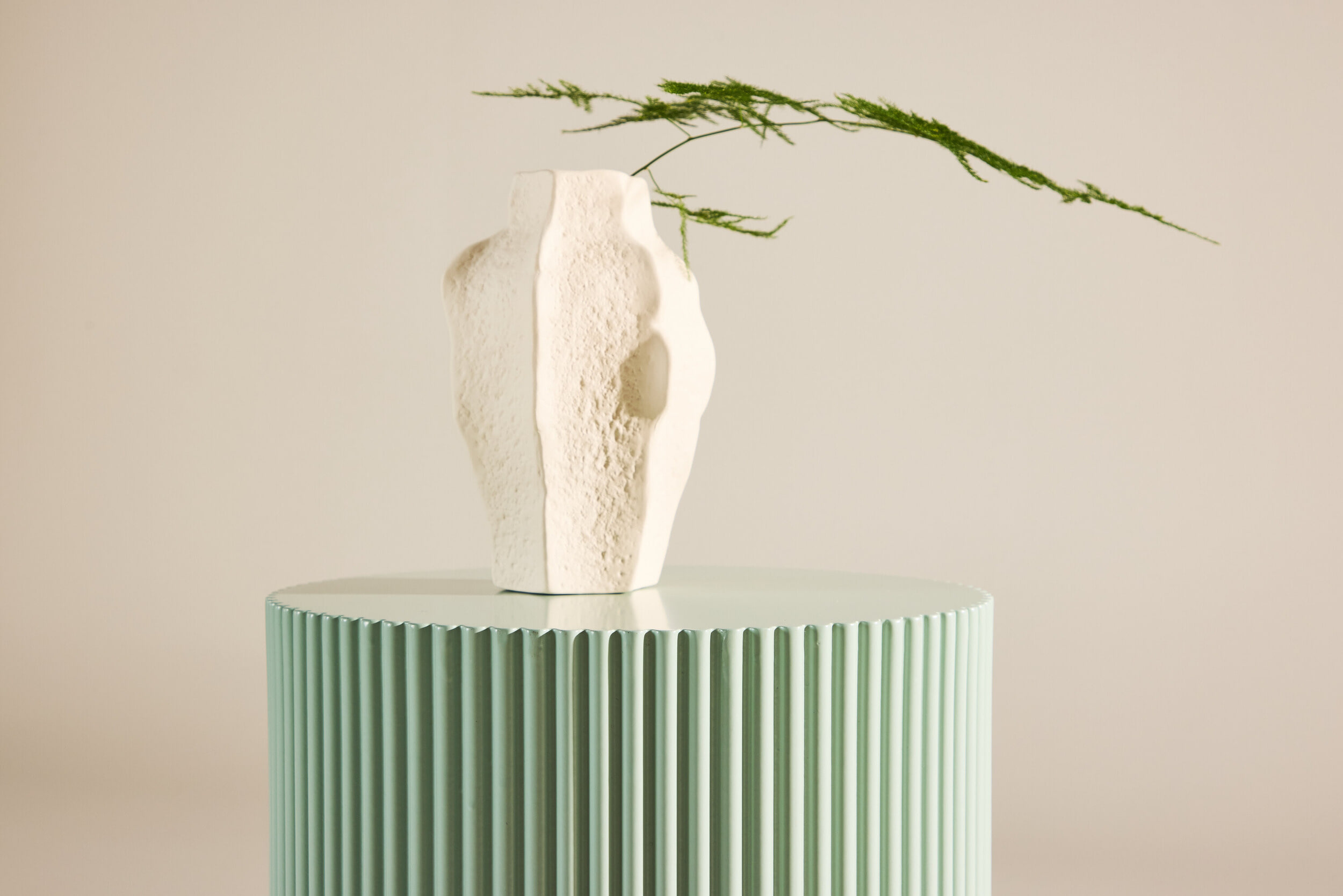 Nohr Ronde Bijzettafel 'Mistina' 30cm, kleur Lichtgroen