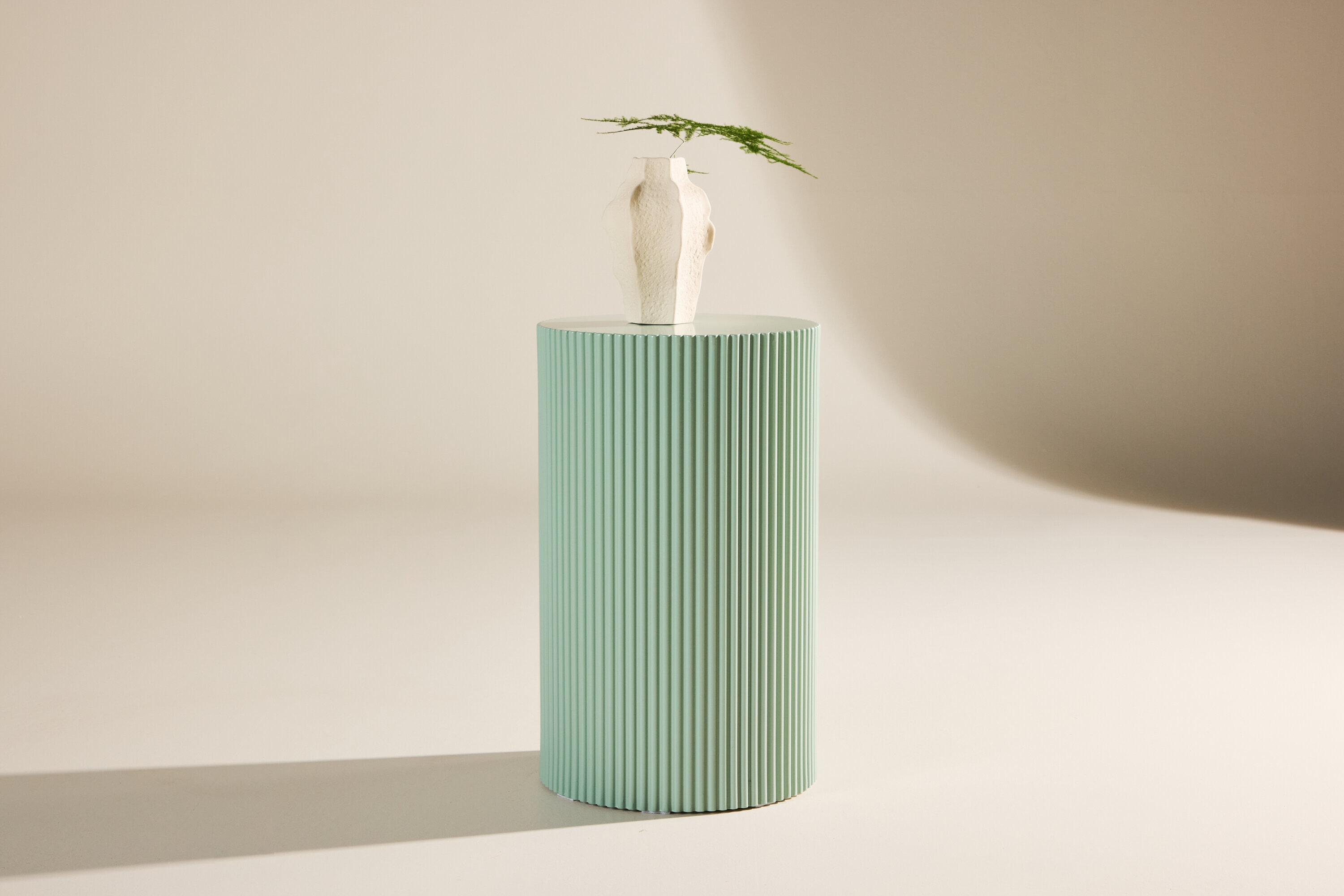 Nohr Ronde Bijzettafel Mistina 30cm - Lichtgroen