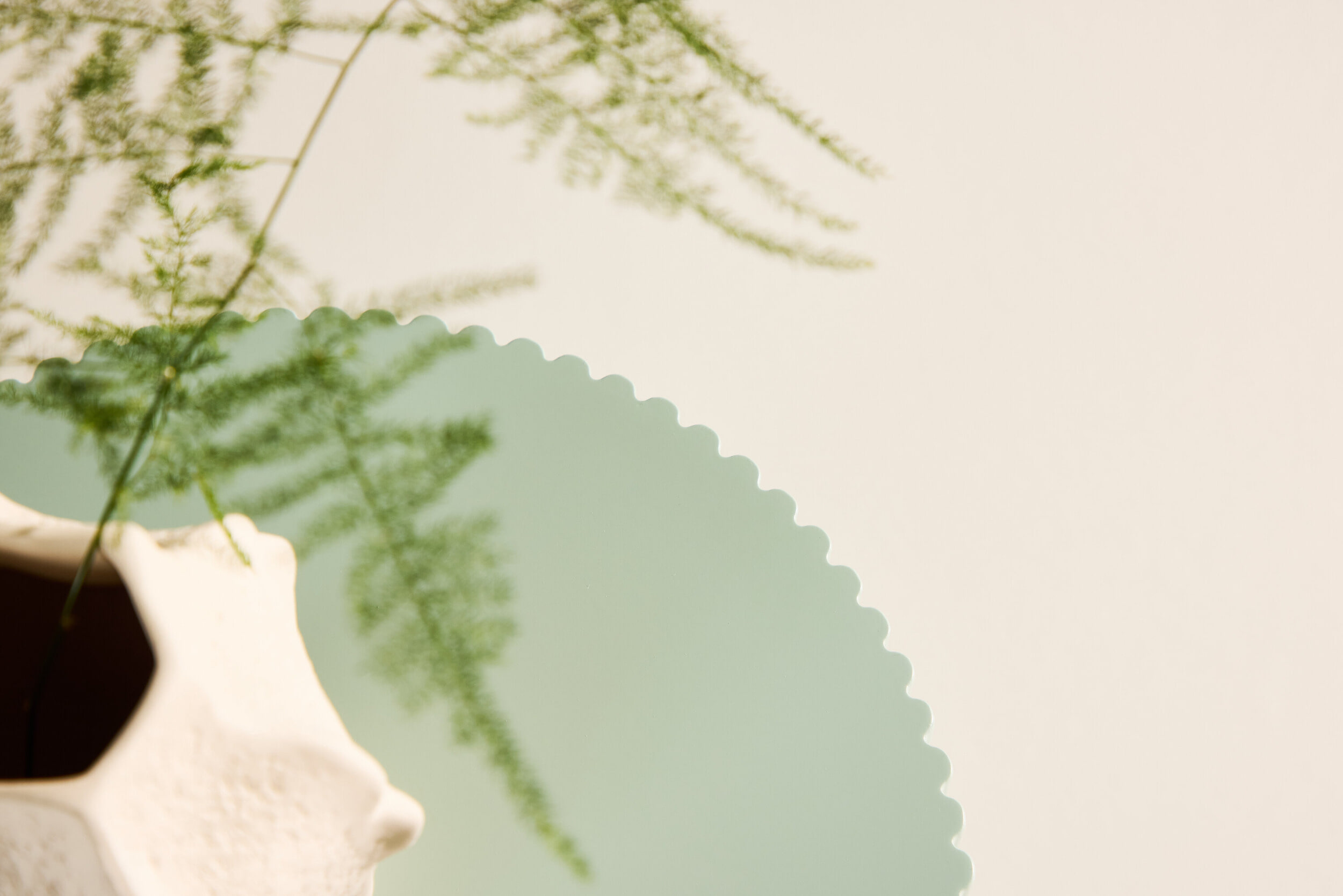 Nohr Ronde Bijzettafel 'Mistina' 30cm, kleur Lichtgroen