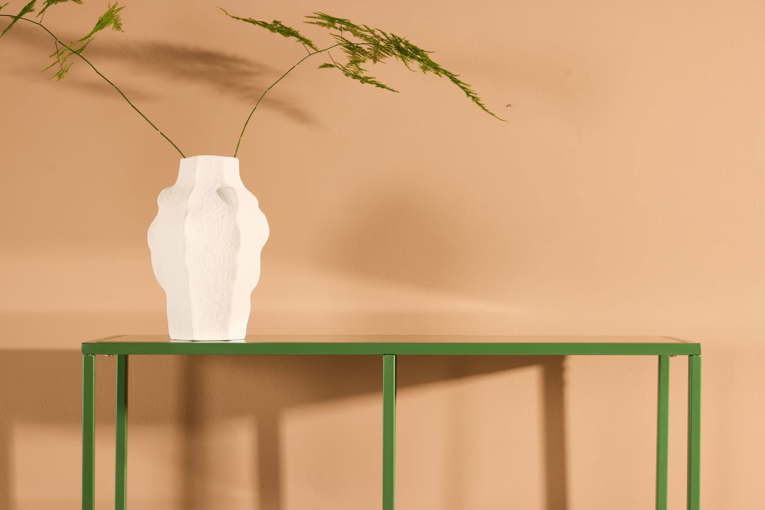 Nohr Wandrek 'Keonte' 80 x 80cm, kleur Groen