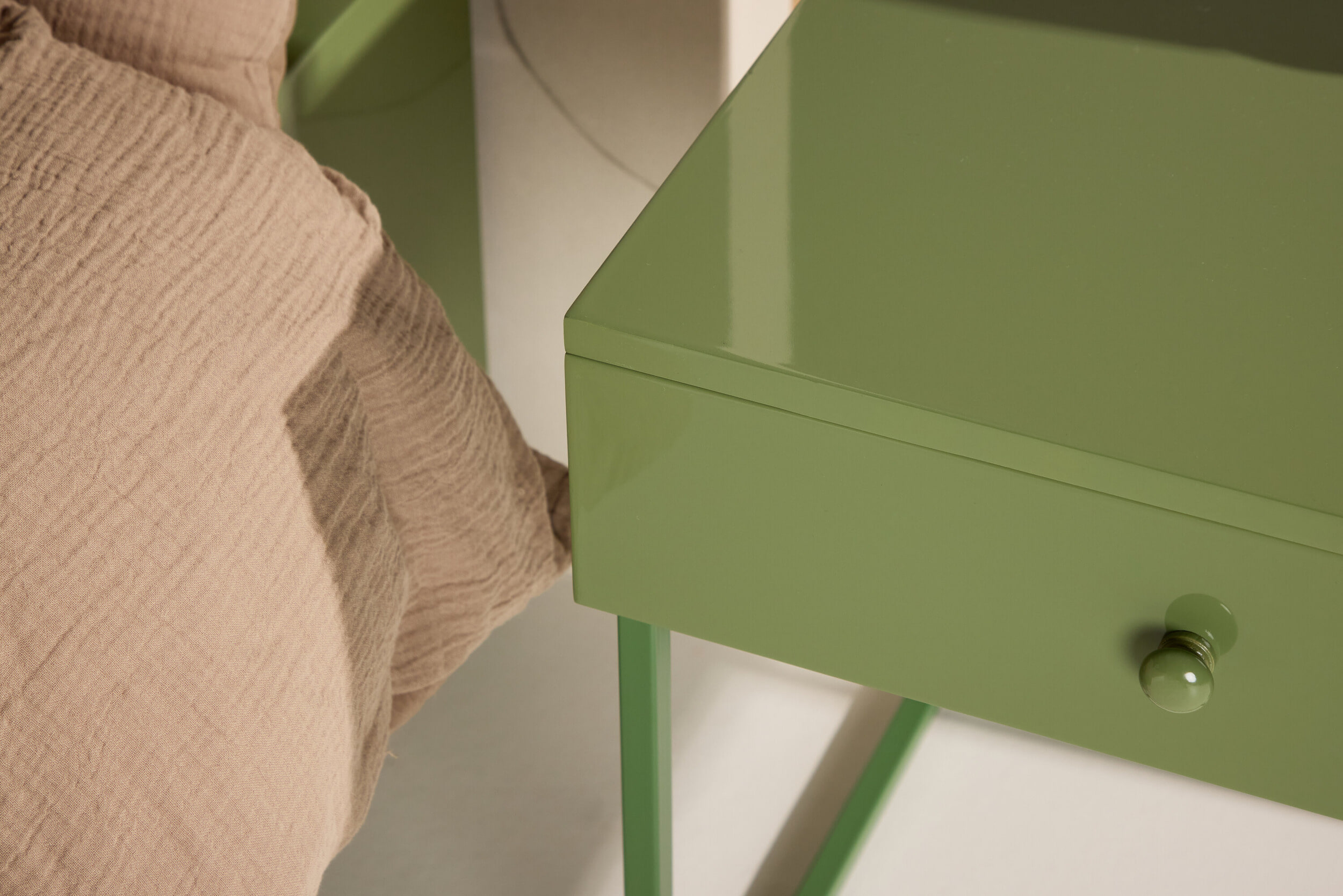 Nohr Nachtkastje 'Shaune' Met 1 lade, kleur Groen